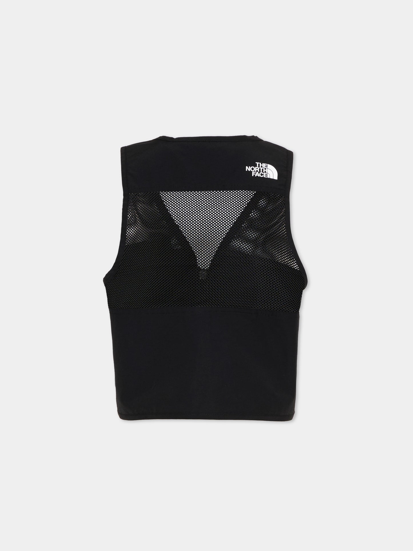 Gilet nero per bambini con logo,The North Face Kids,NF0A8G3BJK31