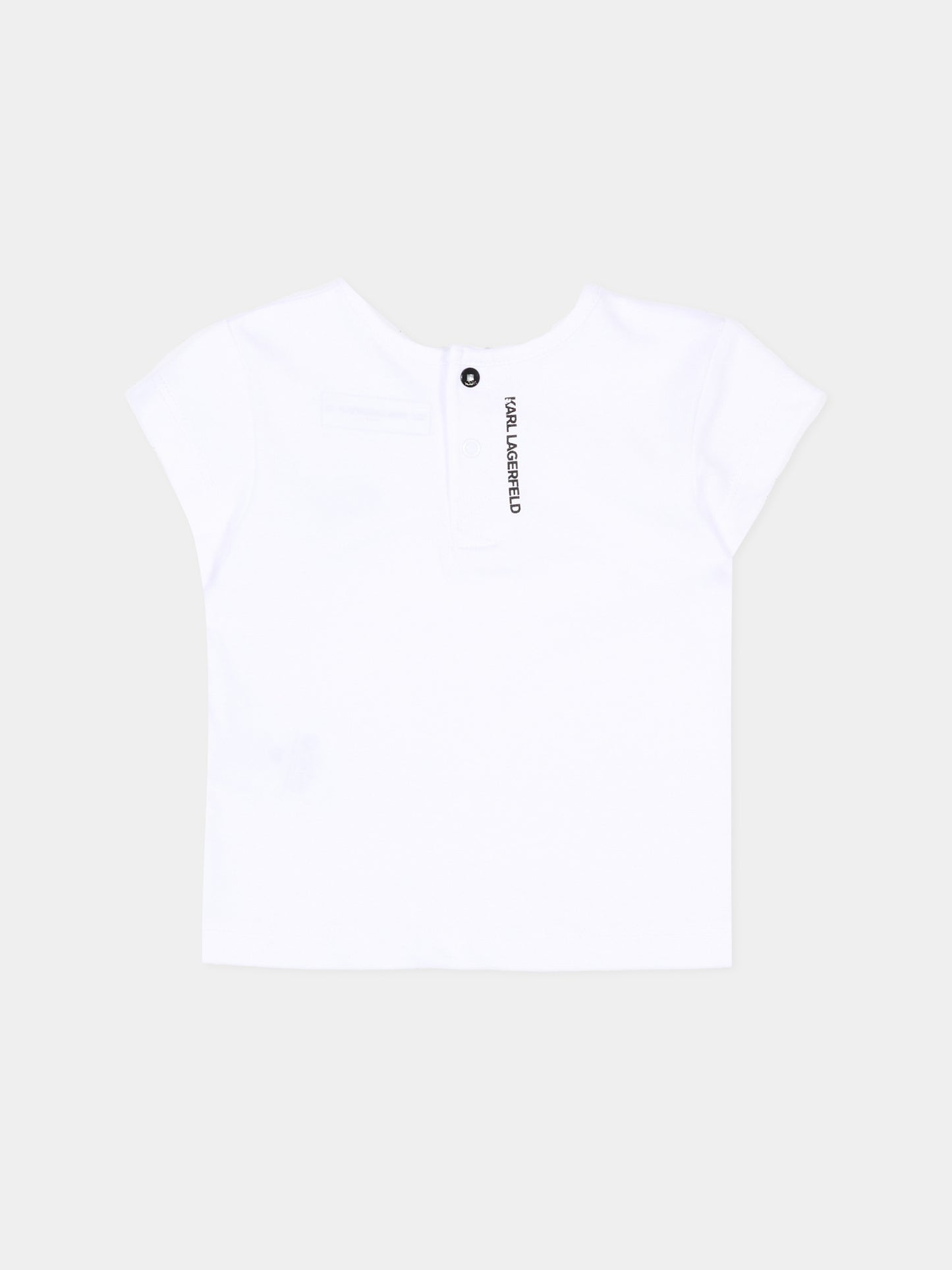 Completo sportivo nero per neonata con Choupette,Karl Lagerfeld Kids,Z31054 09B