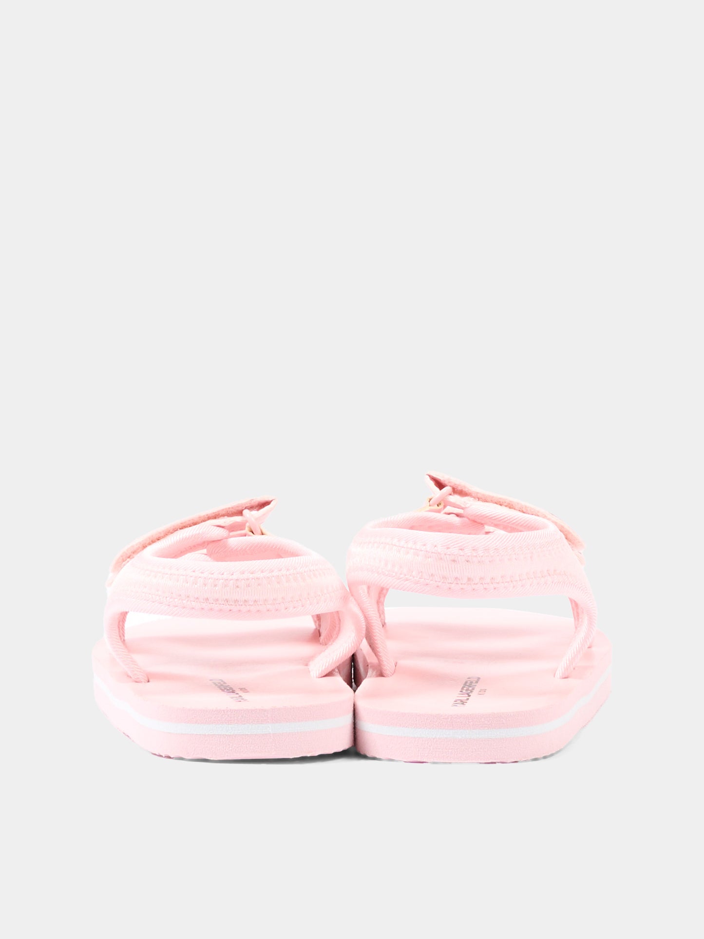 Sandali rosa per bambina con Ikonik Karl,Karl Lagerfeld Kids,Z31183 46F