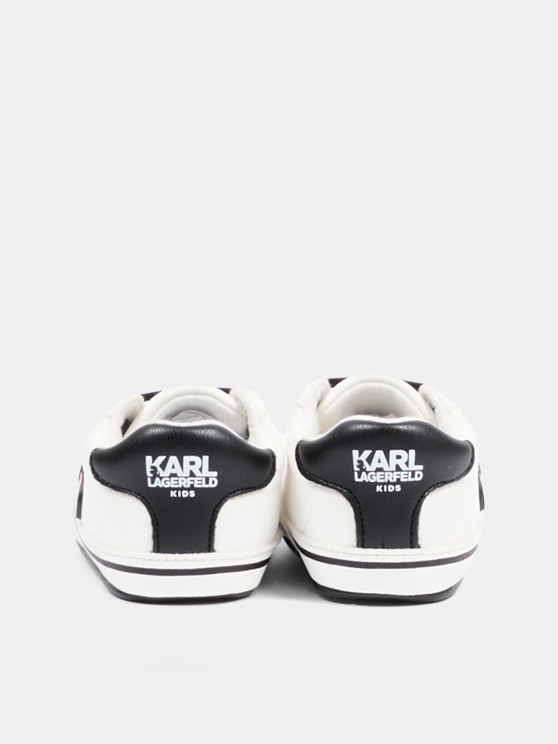 Sneakers bianche per neonato Ikonik Karl,Karl Lagerfeld Kids,Z31185 10P
