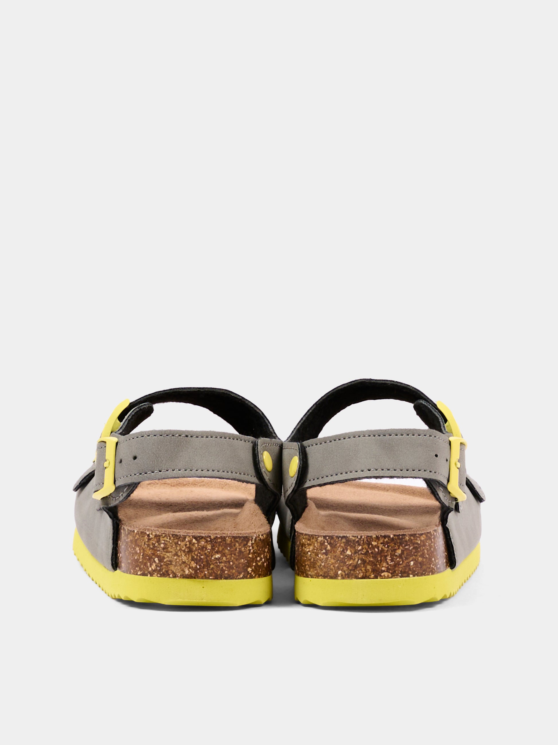 Sandali grigi per bambino con fibbie,Colors Of California,HC 2412 GRE