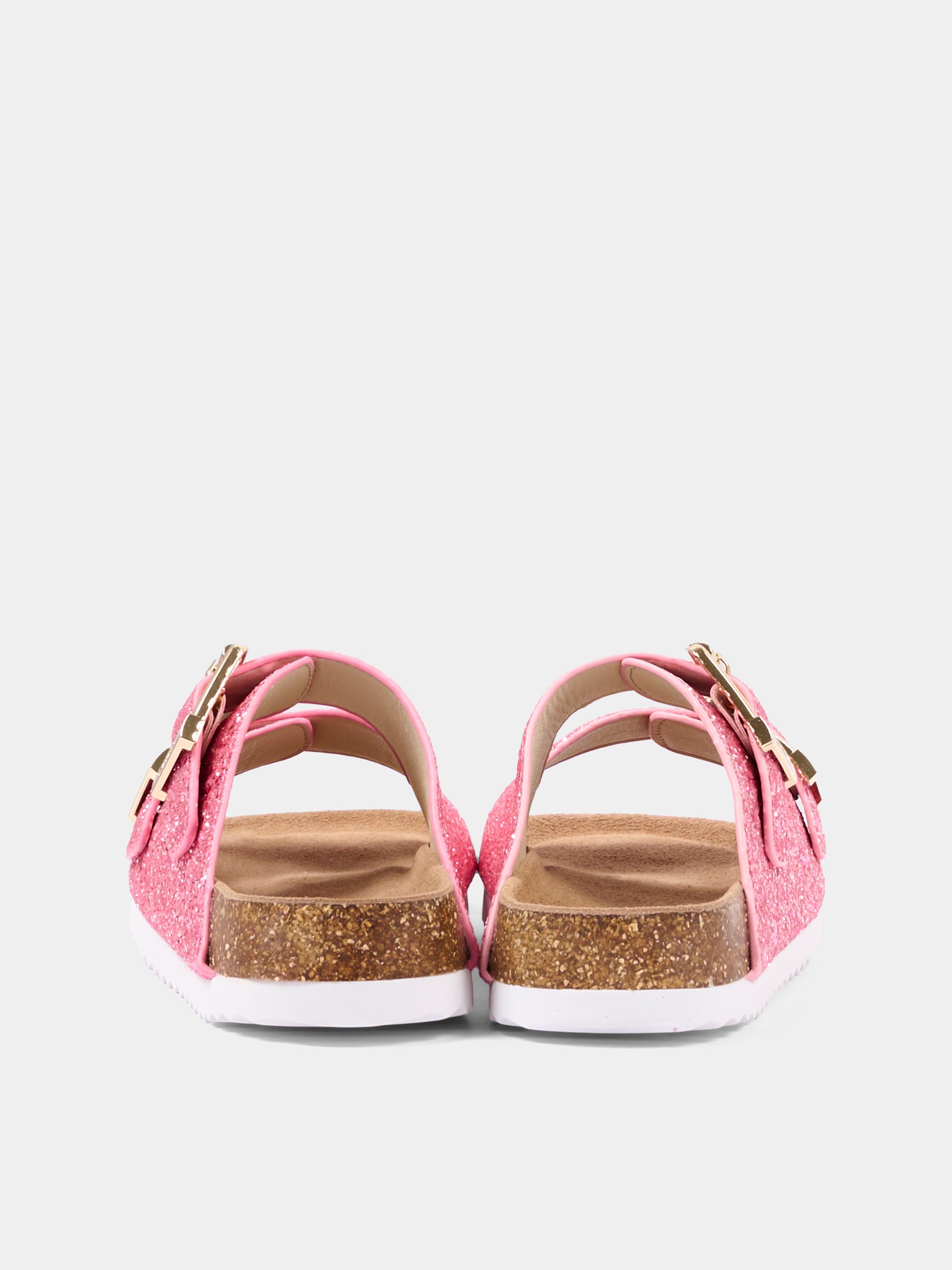 Sandali rosa glitter per bambina,Colors Of California,HC 2415N SUNC