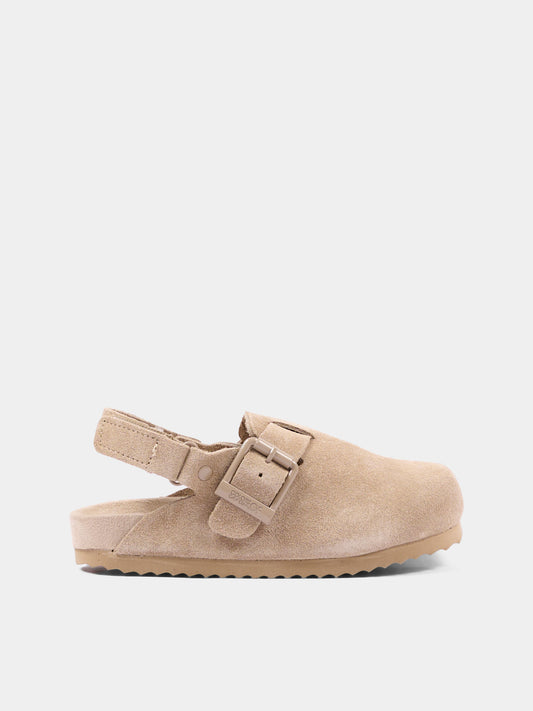 Sabot beige per bambini,Colors Of California,HC 2602 MUD