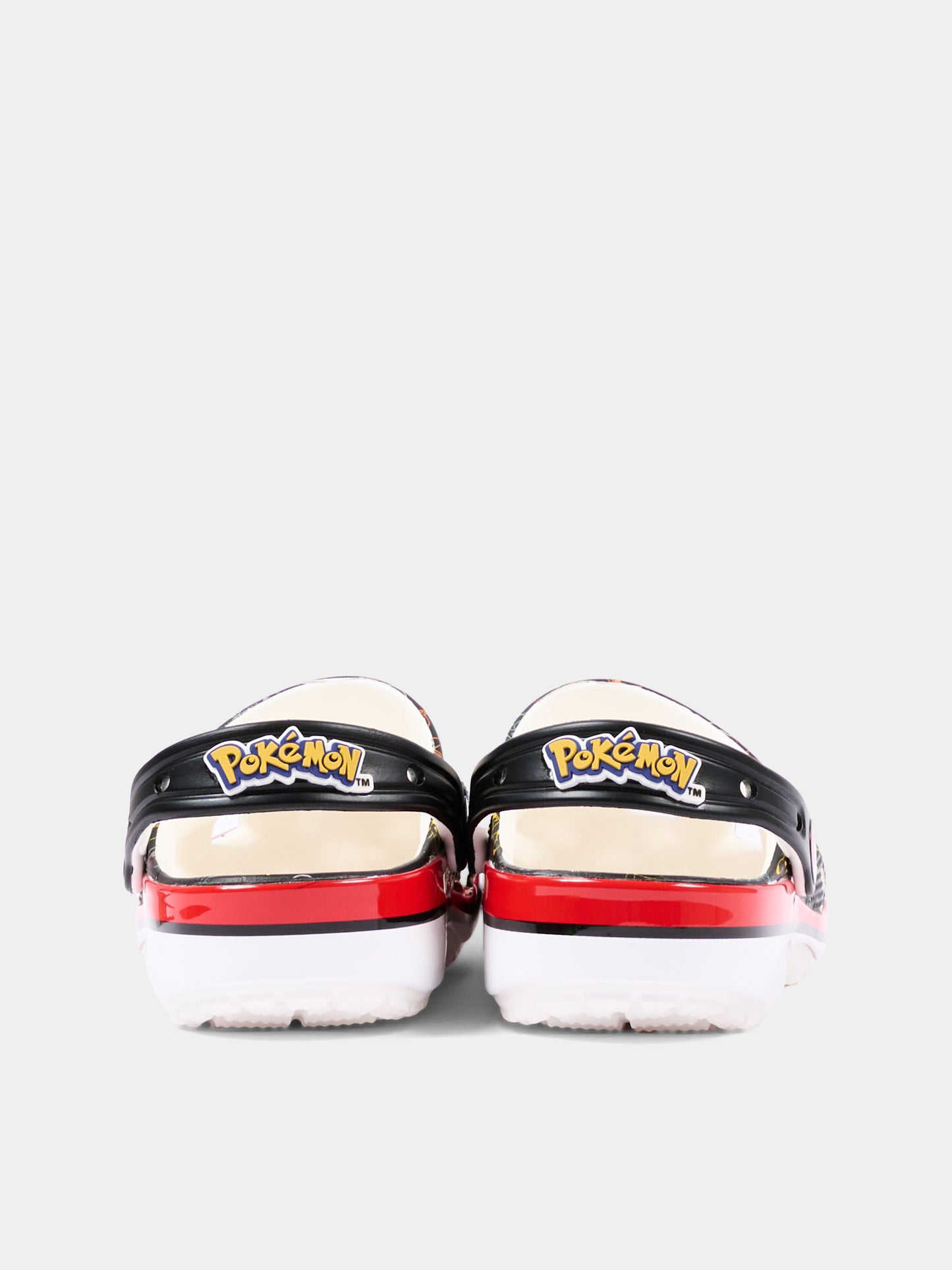Black clogs for Kids with Pokémon