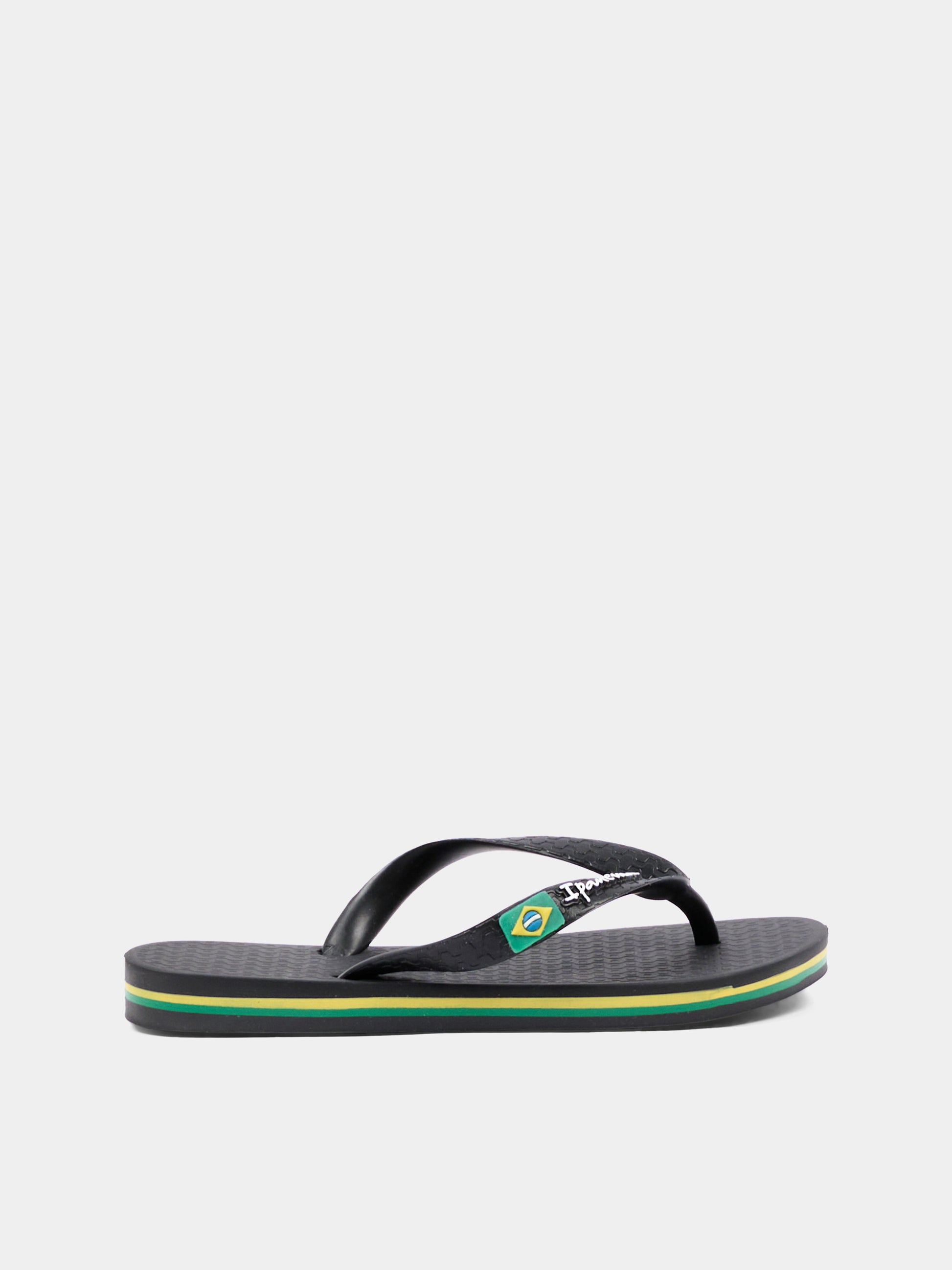 Infradito nere per bambini con logo,Ipanema,80416 21138 K2 GR