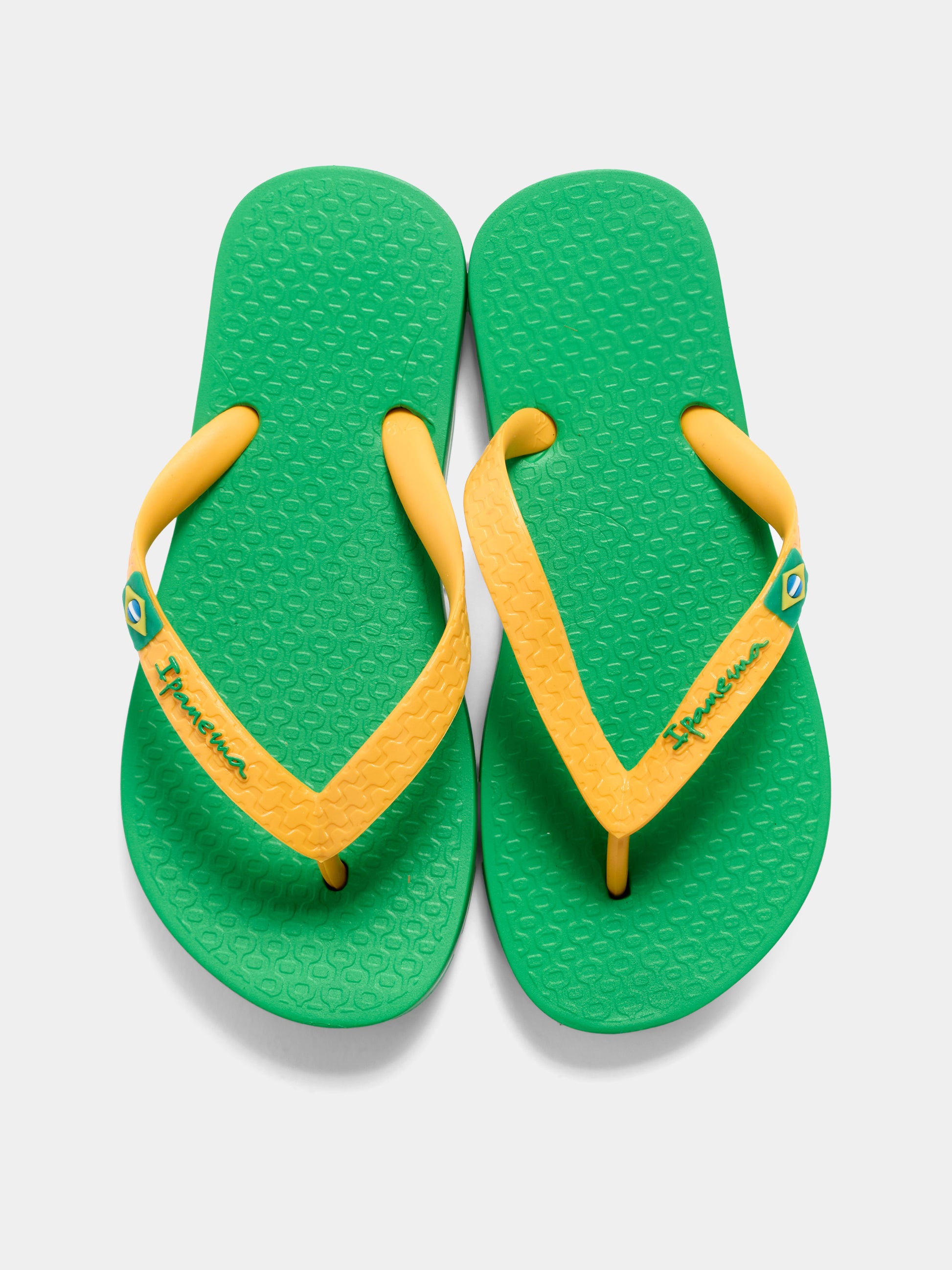 Infradito verdi Clas Brasil II Kids per bambini,Ipanema,80416 AI936 K2 GR