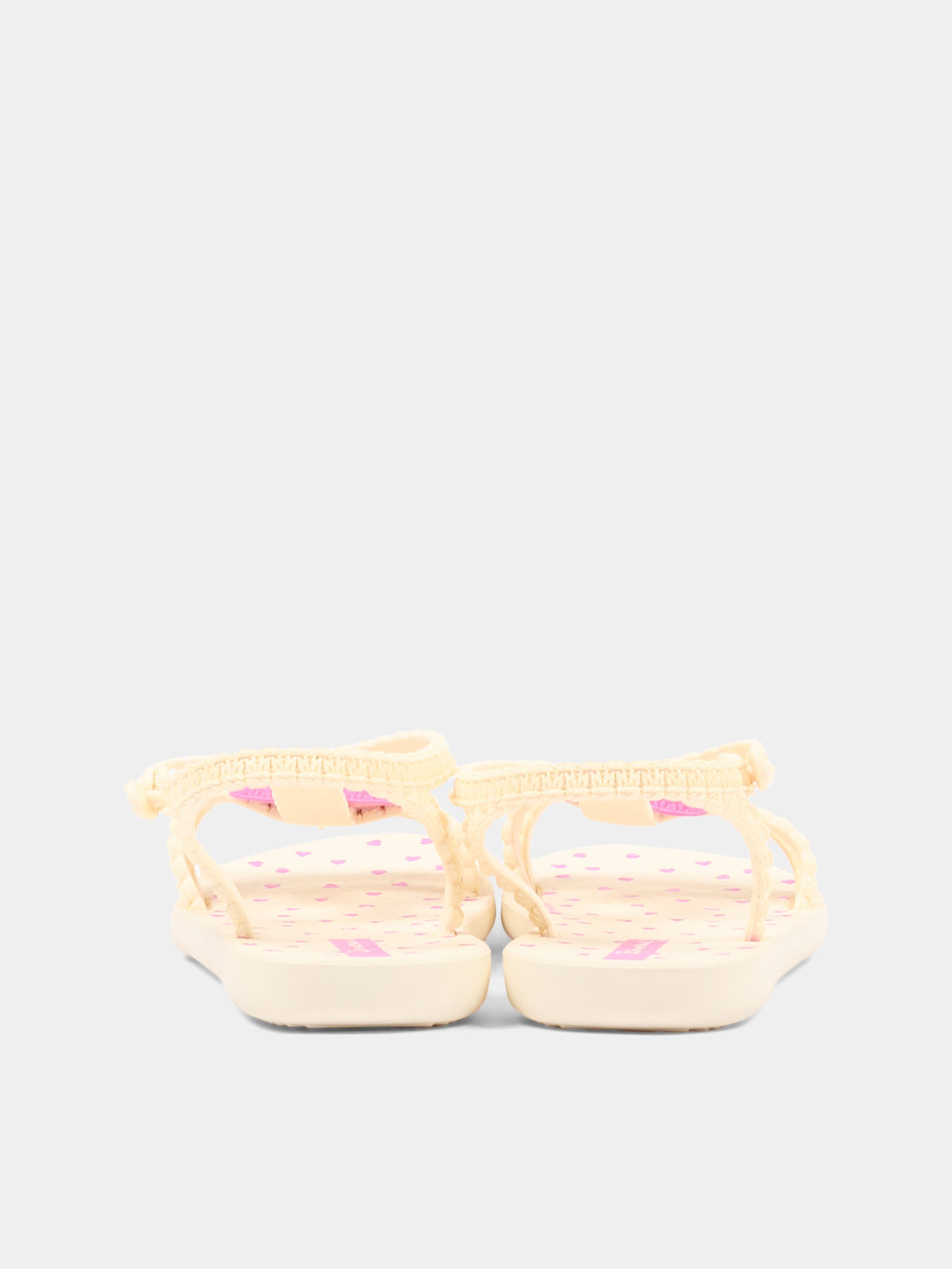 Sandalo beige My First Ipanema Baby per bambina con cuori,Ipanema,81997 BK493 K10 GR