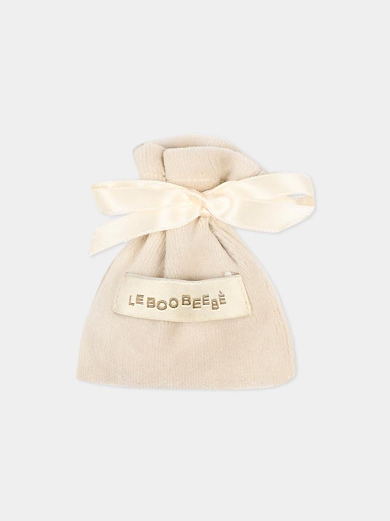 Tutina bianca per neonati con agnellino,Le Boo Beebè,CB012 2021