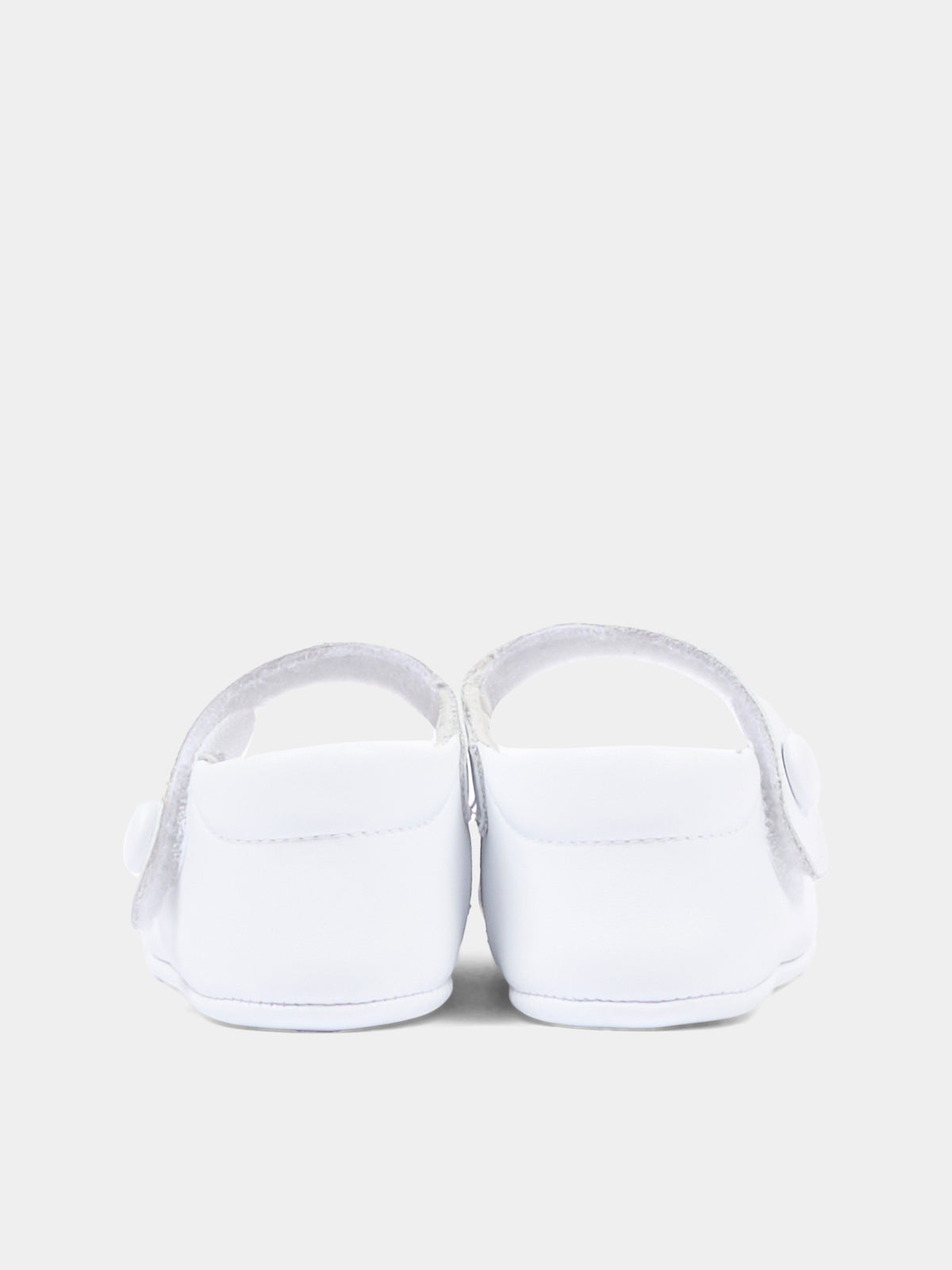 White ballet flats for Baby Girl