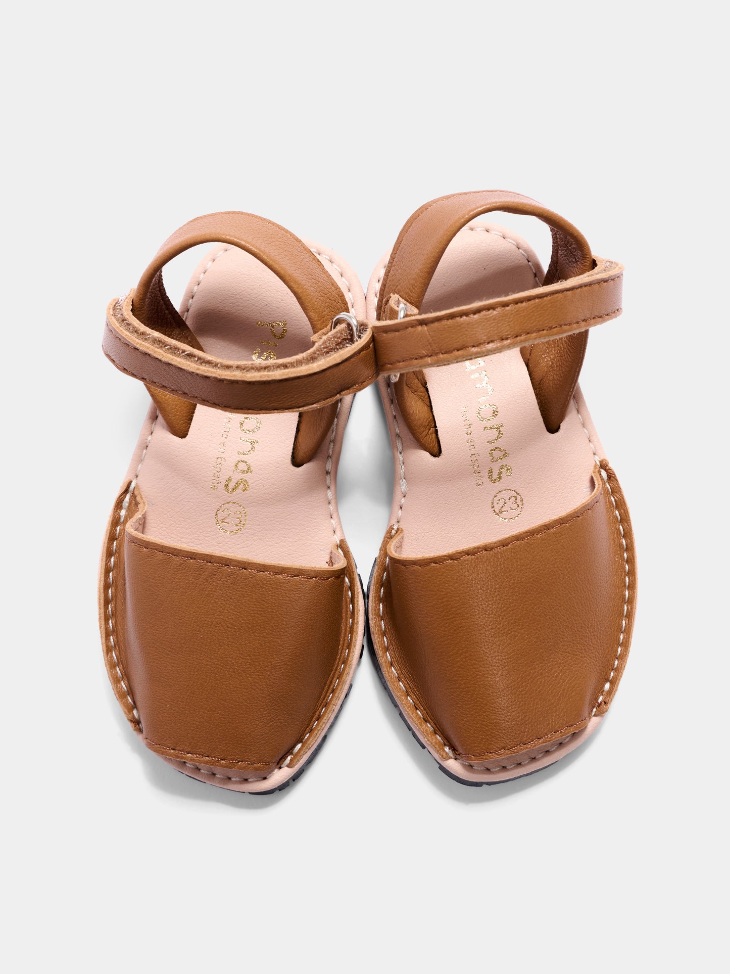 Sandali marroni per bambini,Pisamonas,1571 CUERO