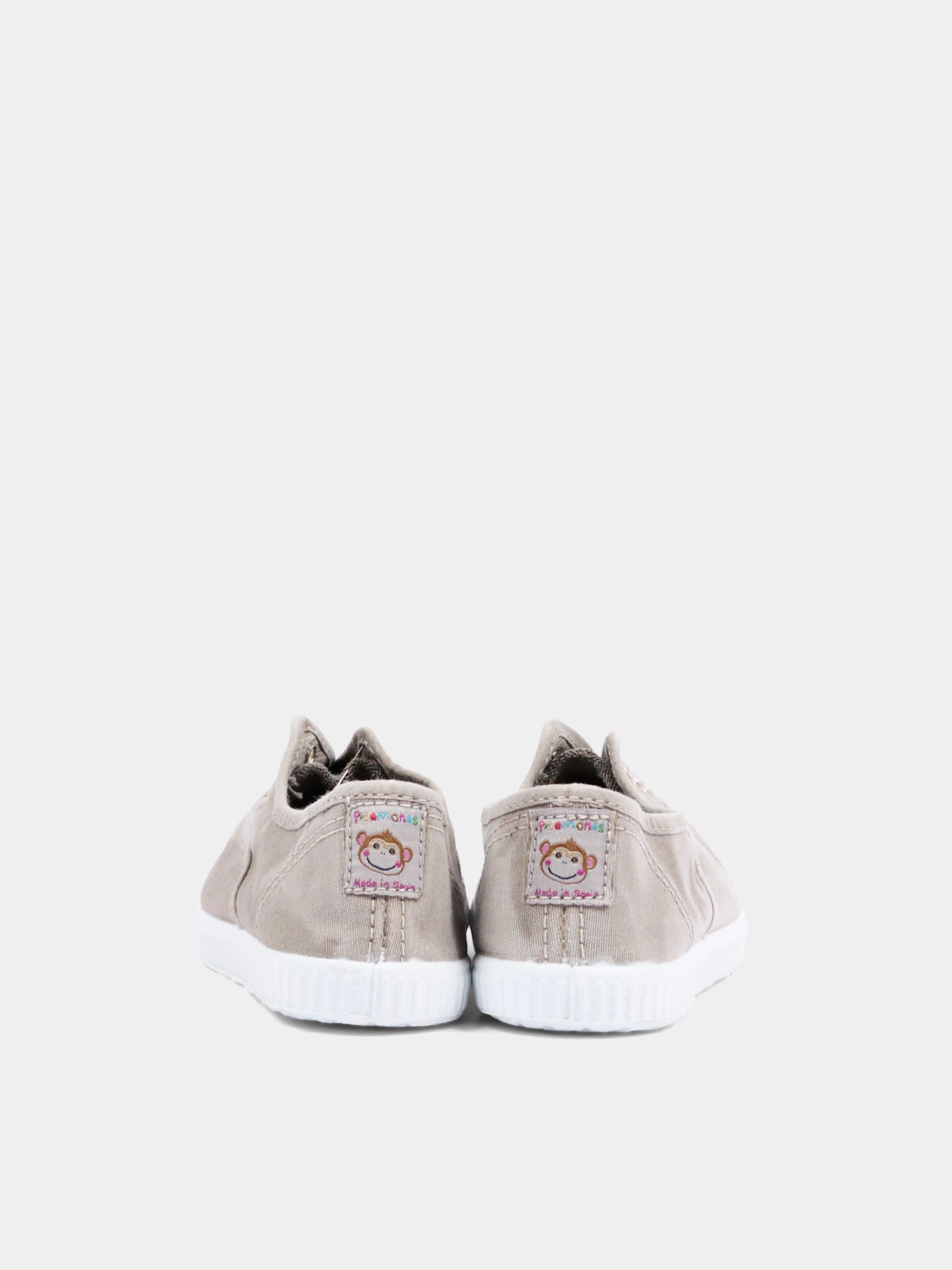 Sneakers basse grigie per bambini,Pisamonas,1105 GRIS