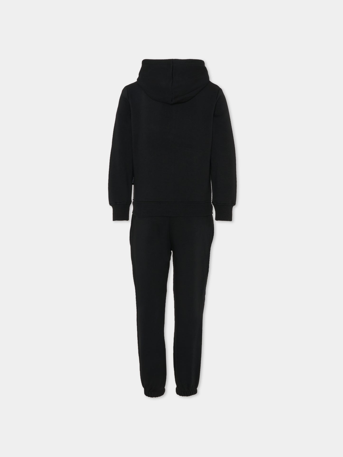 Completo nero per bambino con logo,Richmond,RBA25001CF BLACK