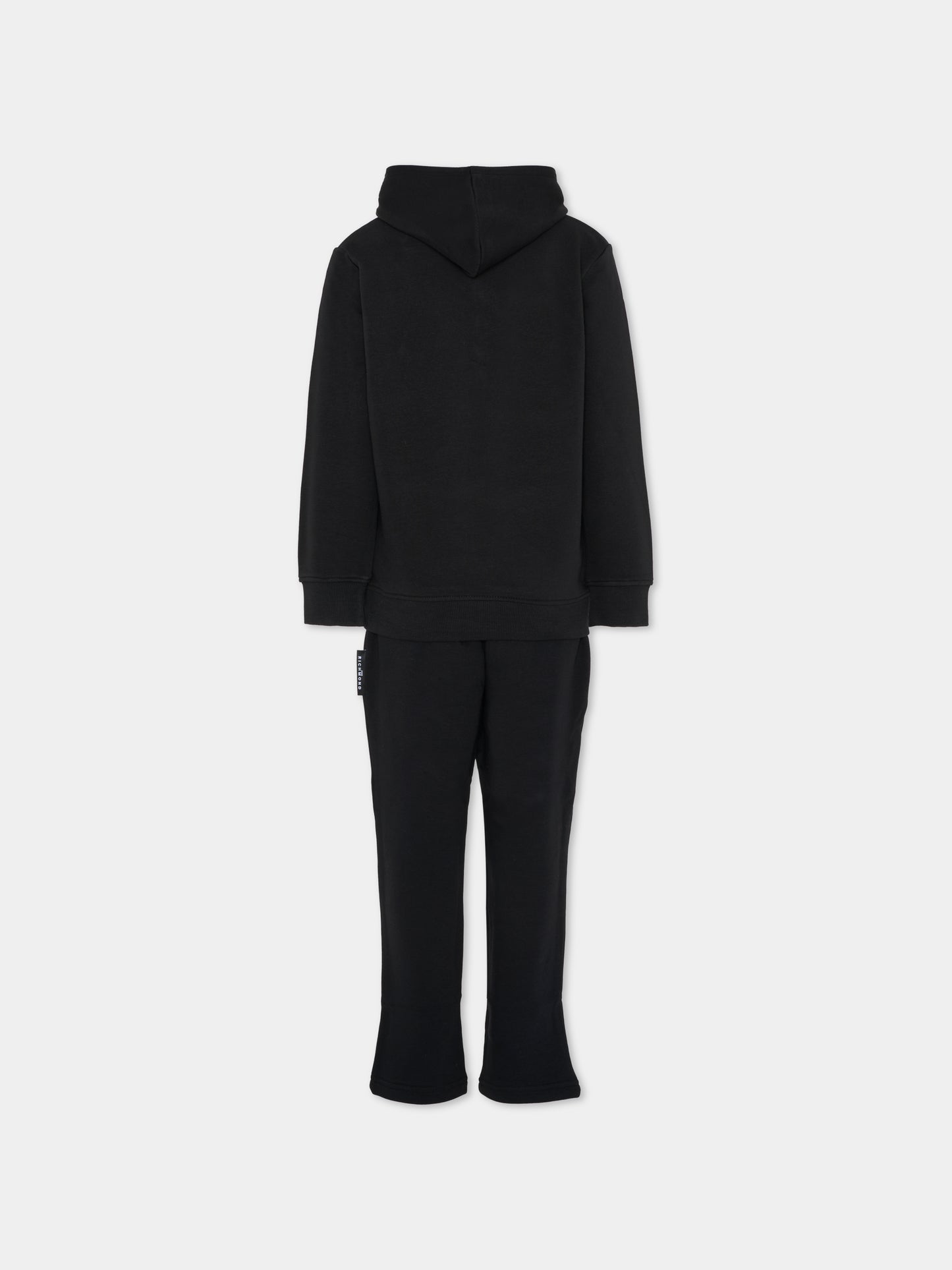 Completo nero per bambino con logo,Richmond,RBA25005CF BLACK