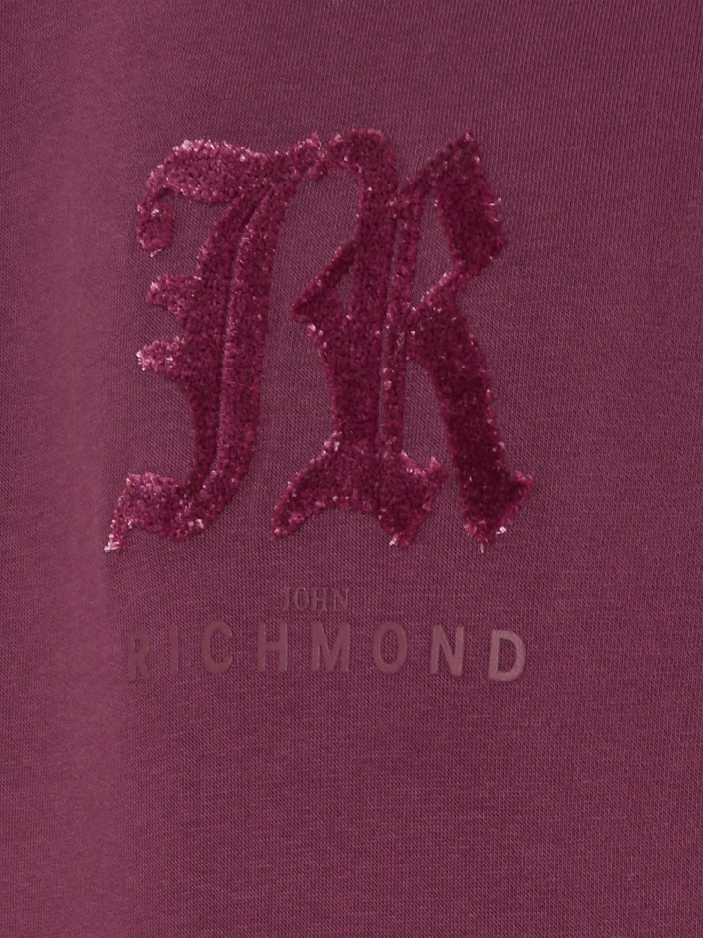 Completo viola per bambino con logo,Richmond,RBA25005CF EGGPLANT