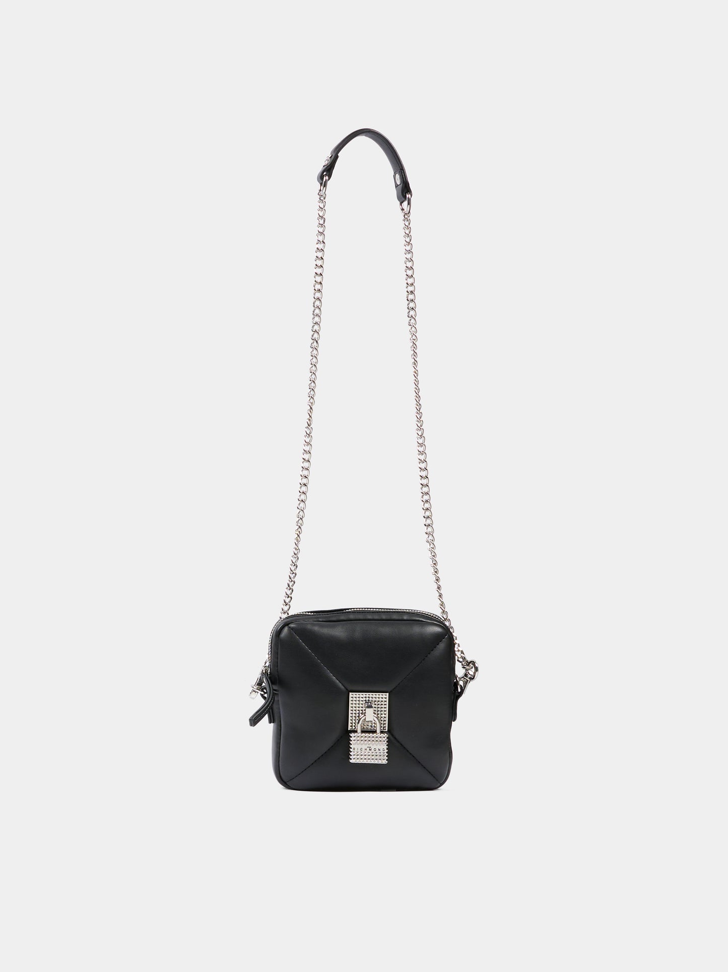 Borsa nera per bambina con lucchetto,Richmond,RGA25022BO BLACK