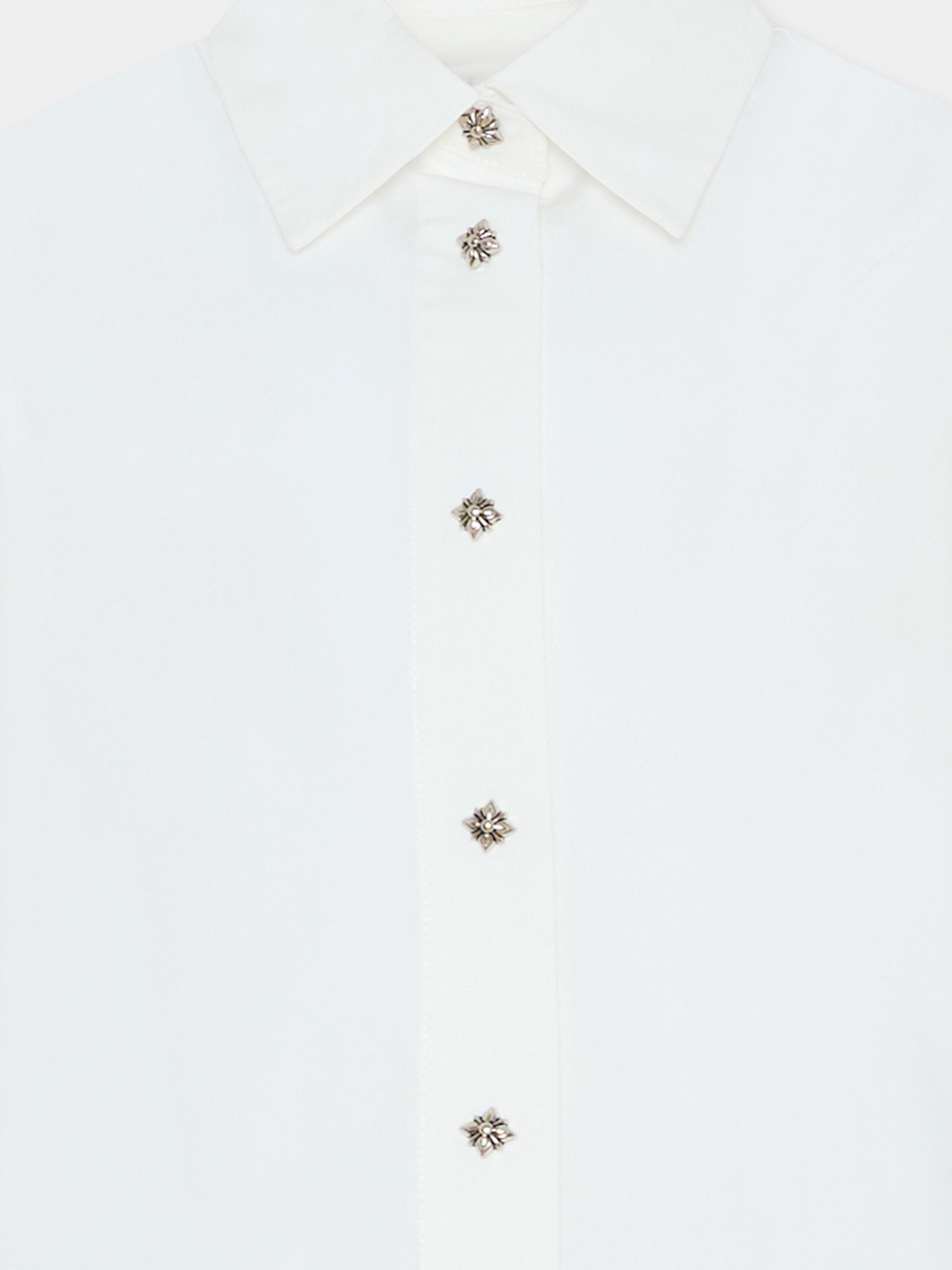 Camicia avorio per bambina,Richmond,RGA25234CA WHITE