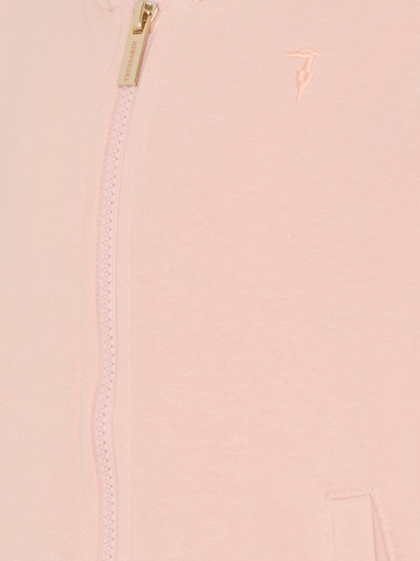 Completo rosa per bambina con logo,Trussardi Junior,TGA25009CF ROSE SMOKE
