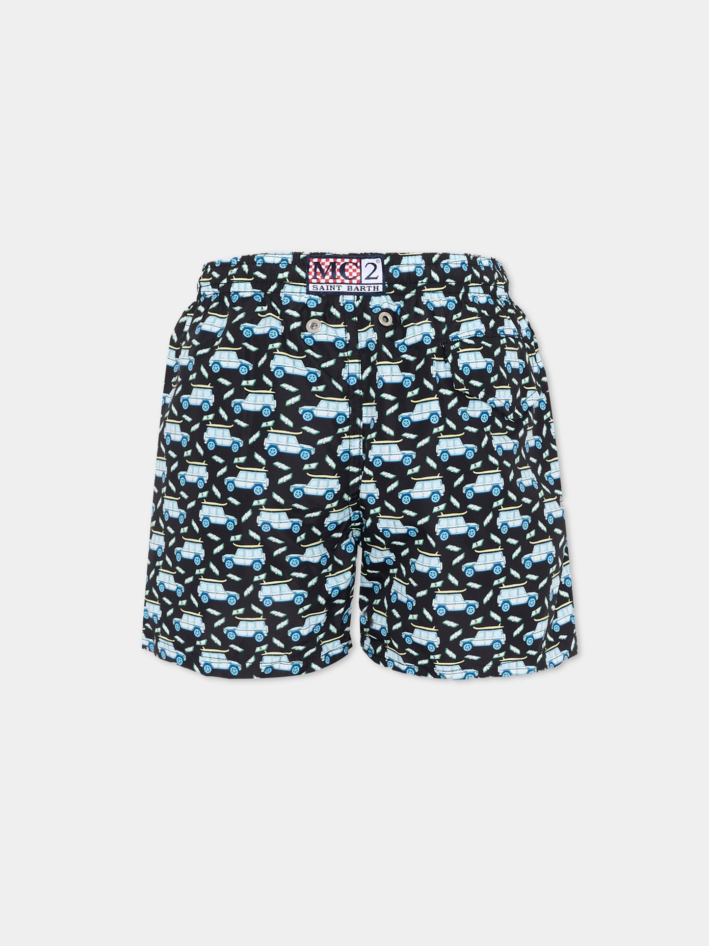 Boxer mare blu  jean lighting  per bambino,Mc2 Saint Barth,JEA0004 02238L