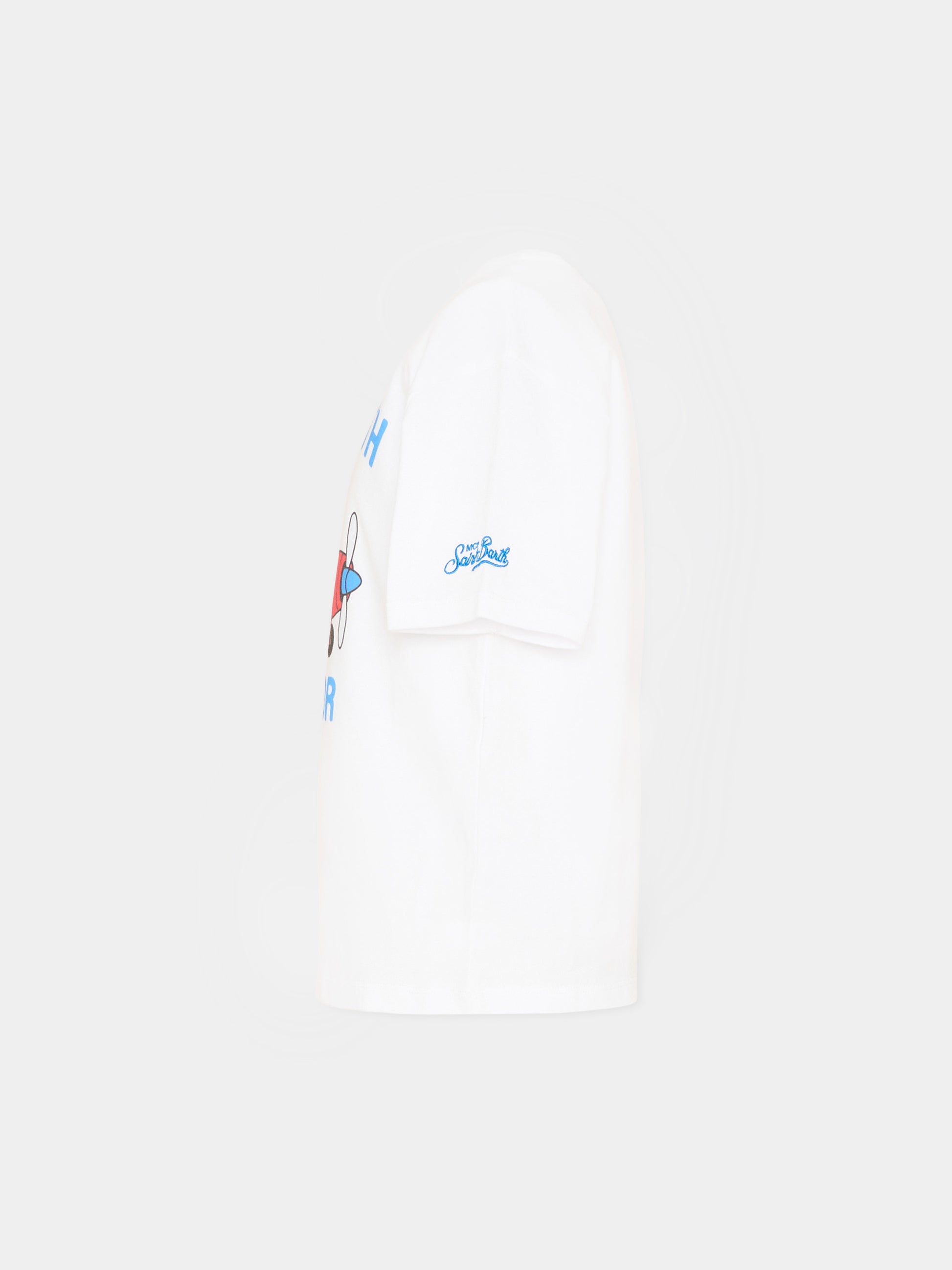 T-Shirt bianca Denver JR per bambino,Mc2 Saint Barth,DNV0001 01950L