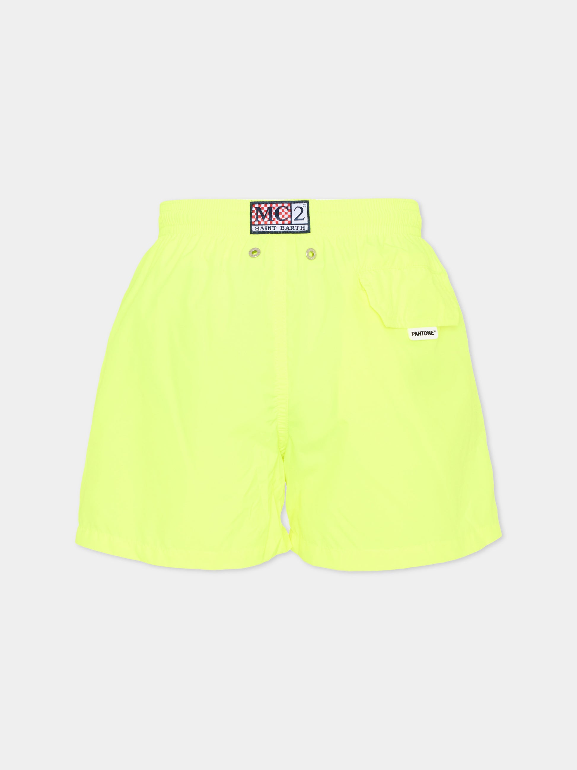 Boxer mare giallo  Jean Lighting Pantone  per bambino,Mc2 Saint Barth,JEA0012 01681L