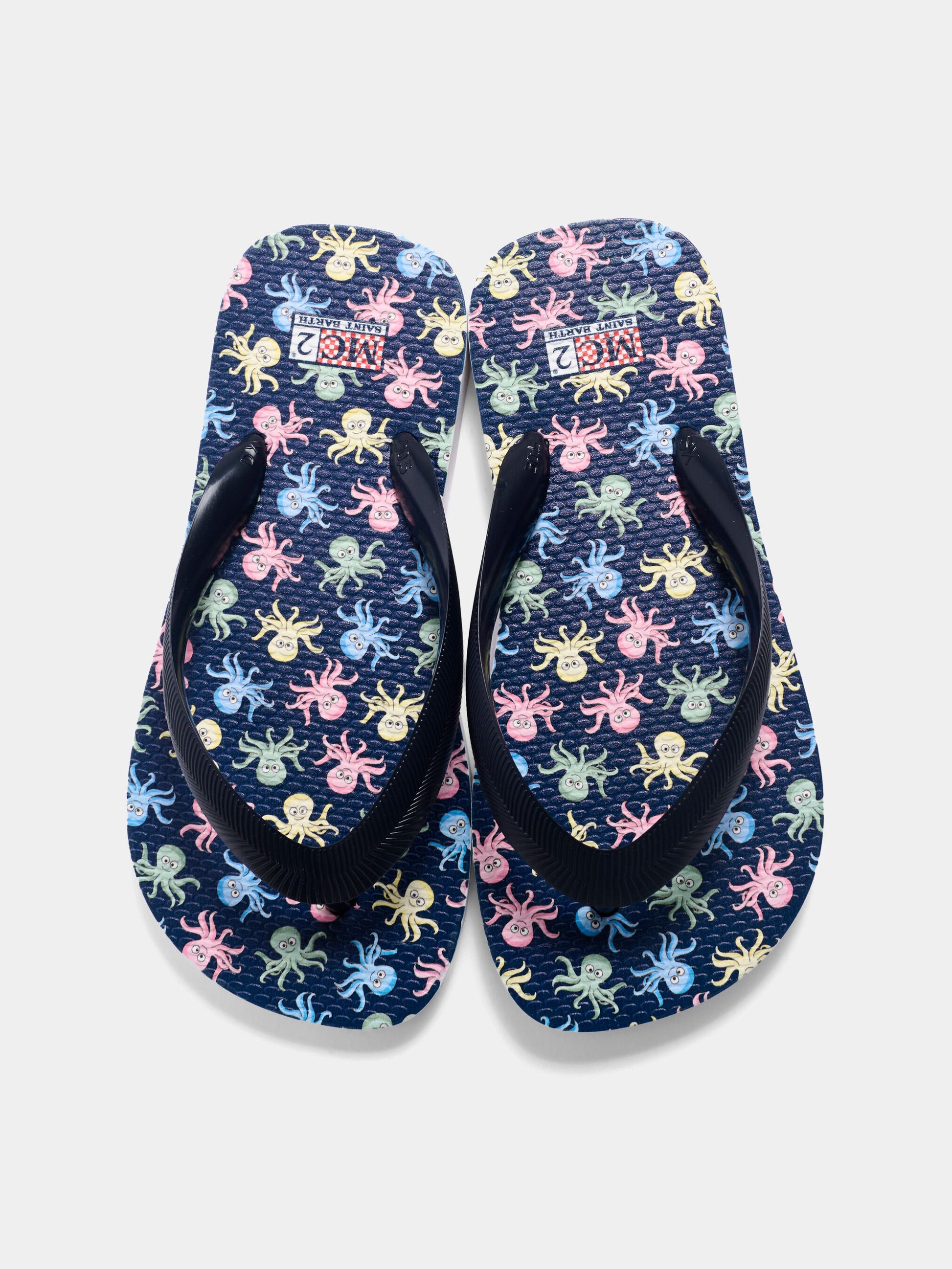 Infradito blu Flip per bambini con polpi,Mc2 Saint Barth,FLFL001 00117L