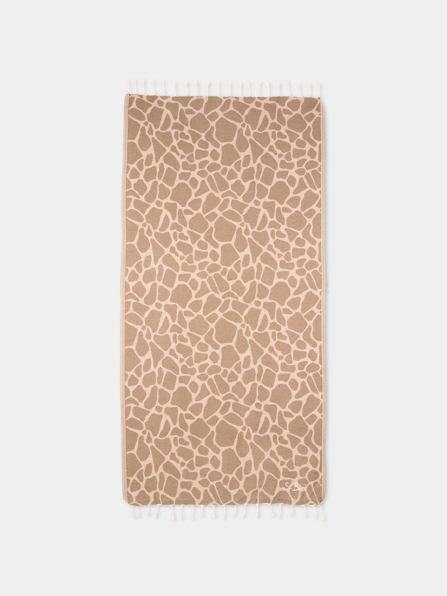 Telo mare marrone Foutas J per bambina,Mc2 Saint Barth,FOUT009 01061L