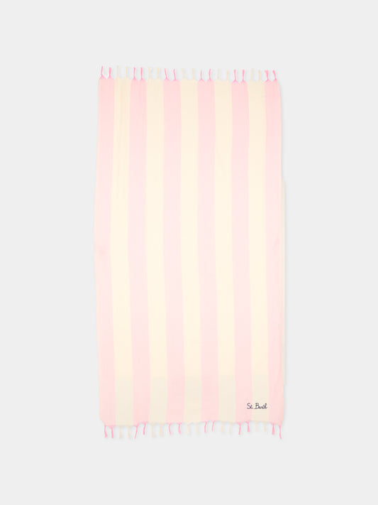 Telo mare rosa Foutas Light per bambina,Mc2 Saint Barth,FOUL002 00507L