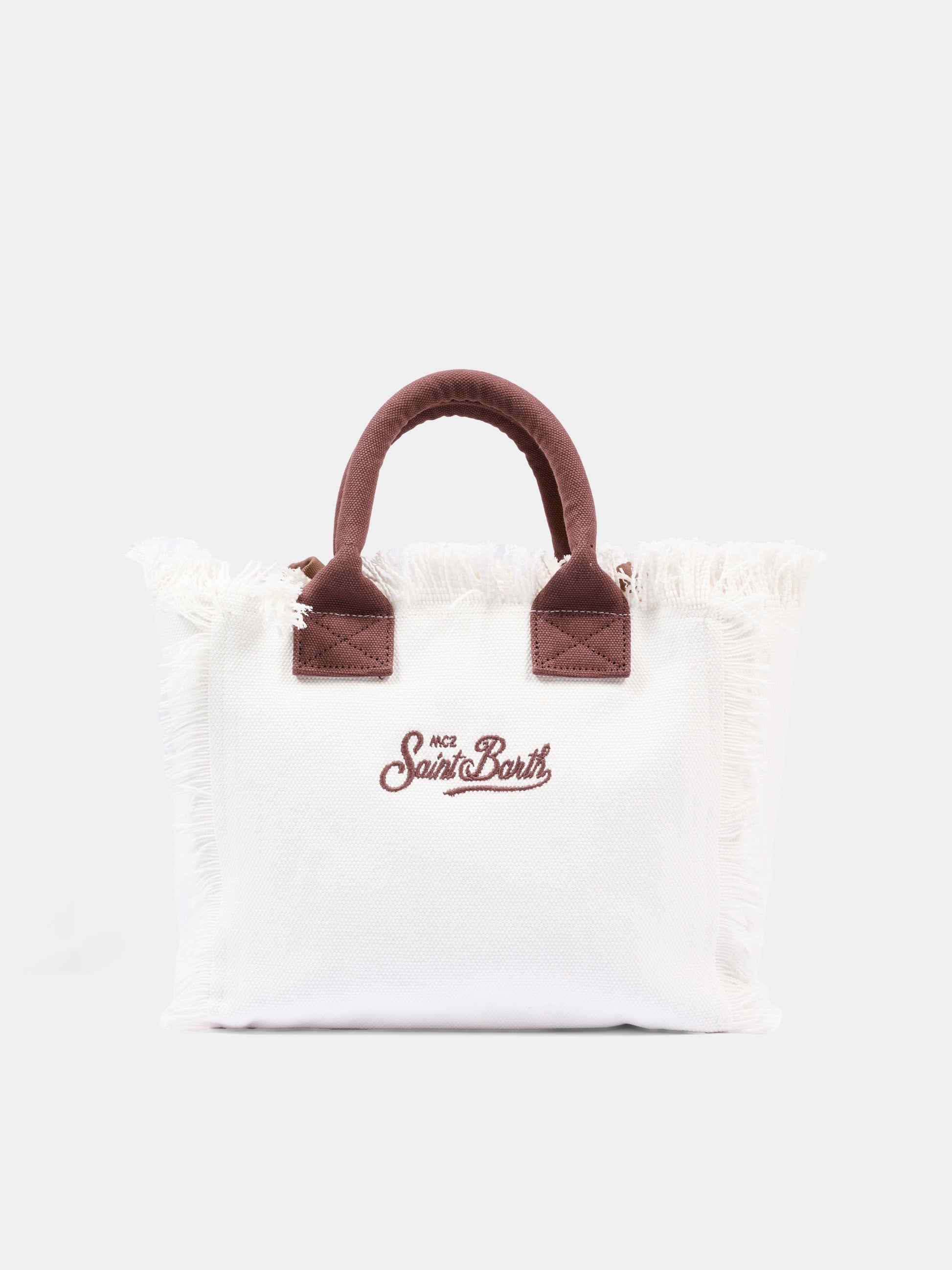 Borsa mare bianca Colette per bambina animalier,Mc2 Saint Barth,COL0001 00326L