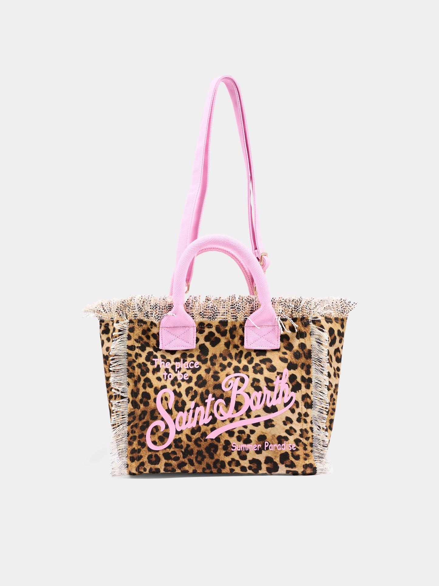 Borsa mare multicolor Colette per bambina animalier,Mc2 Saint Barth,COL0001 02591L