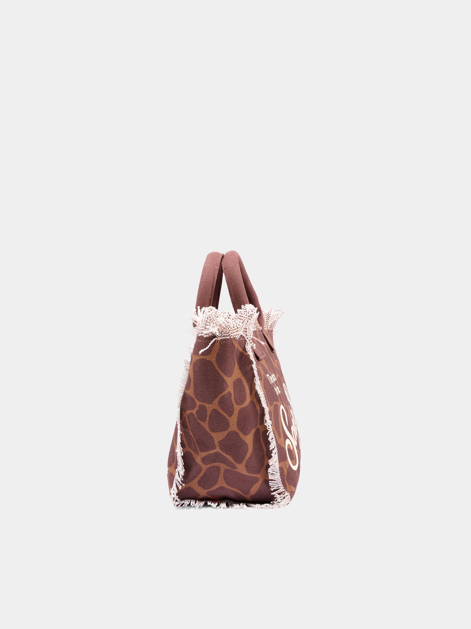 Borsa mare marrone Colette per bambina animalier,Mc2 Saint Barth,COL0001 00900L
