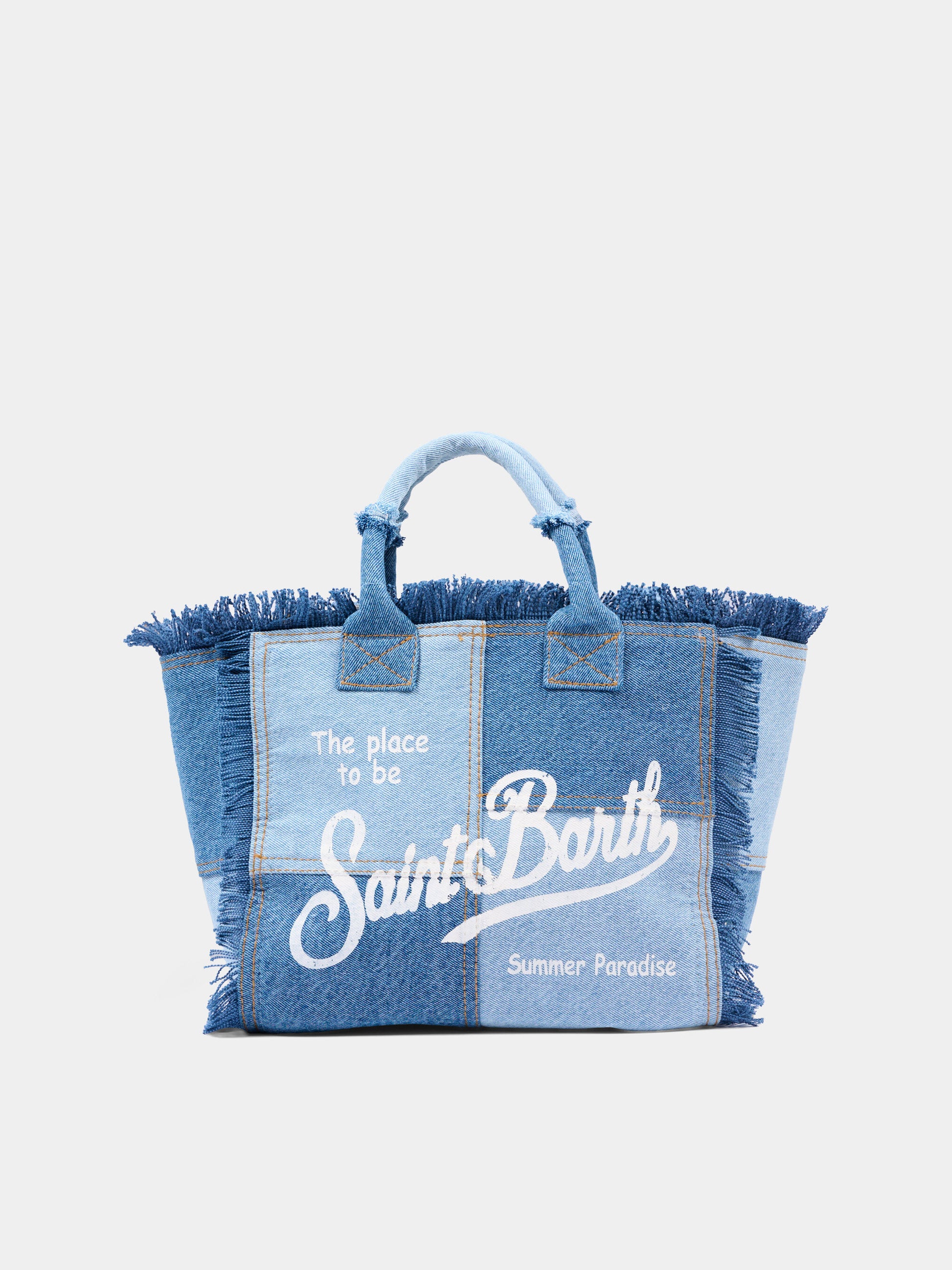 Borsa mare denim Colette per bambina,Mc2 Saint Barth,COL0001 00402L