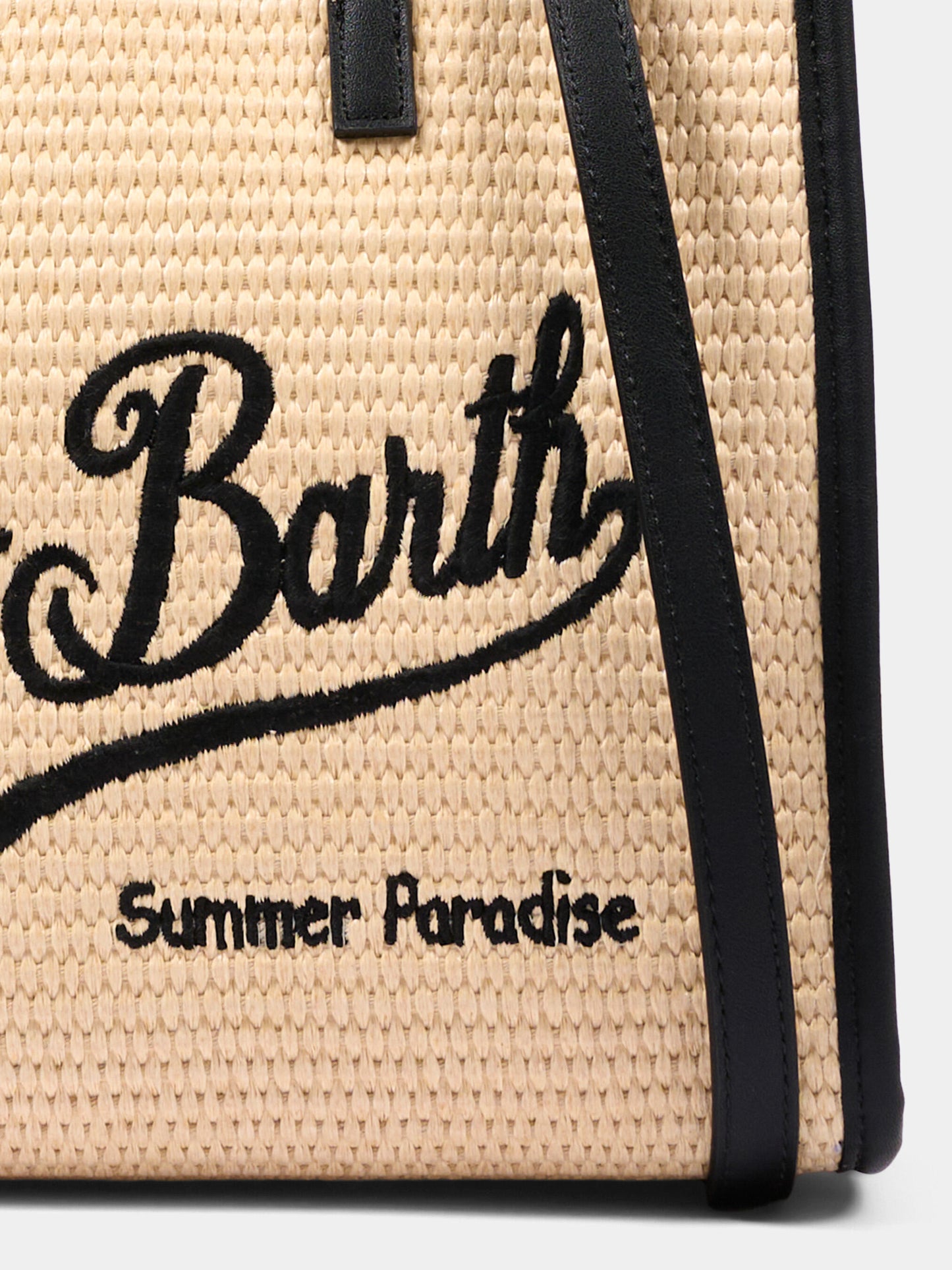 Borsa mare beige Vivian Mid Straw per bambina,Mc2 Saint Barth,VVID001 00421L