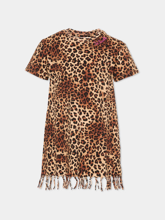 Copricostume marrone Abbey per bambina,Mc2 Saint Barth,ABY0001 03861L