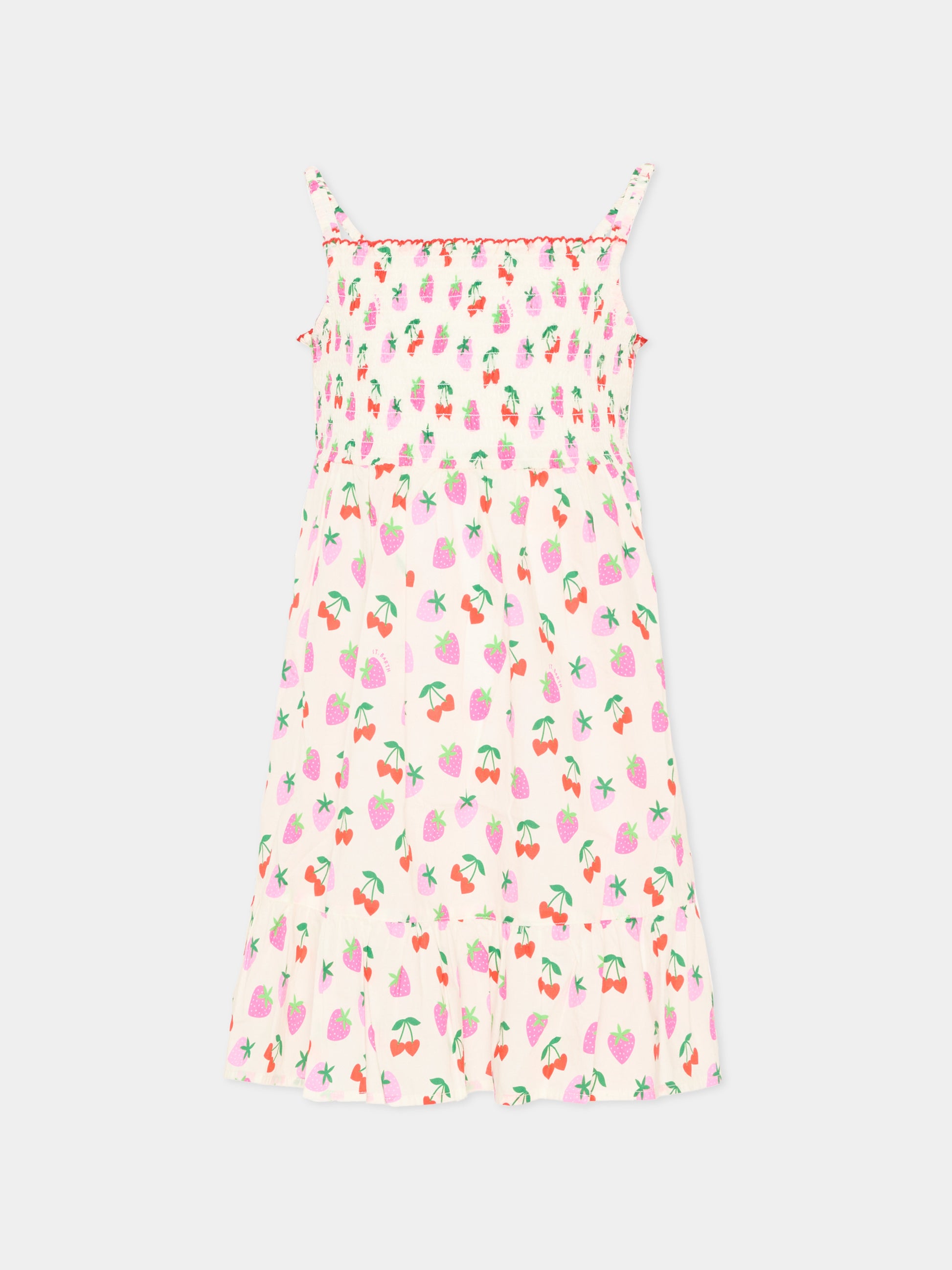 Copricostume bianco Miki per bambina,Mc2 Saint Barth,MKI0001 03266L