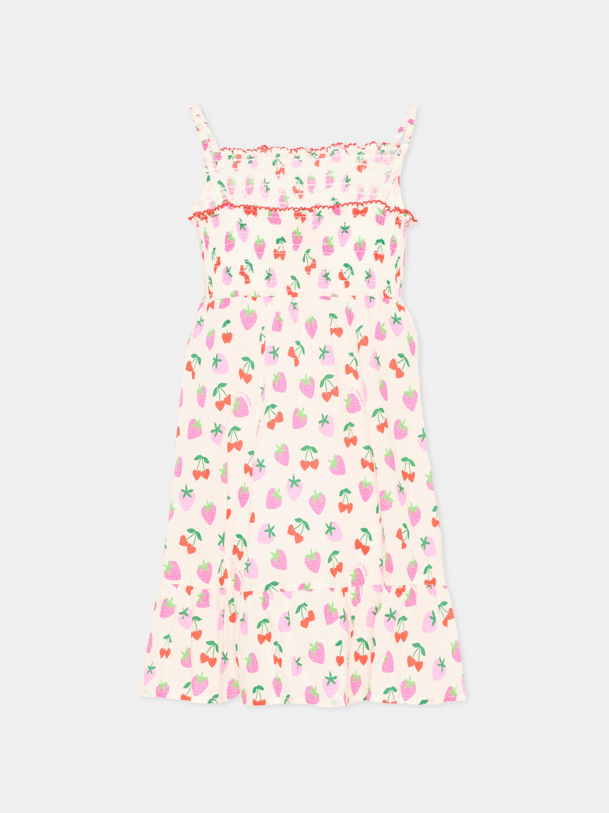 Copricostume bianco Miki per bambina,Mc2 Saint Barth,MKI0001 03266L