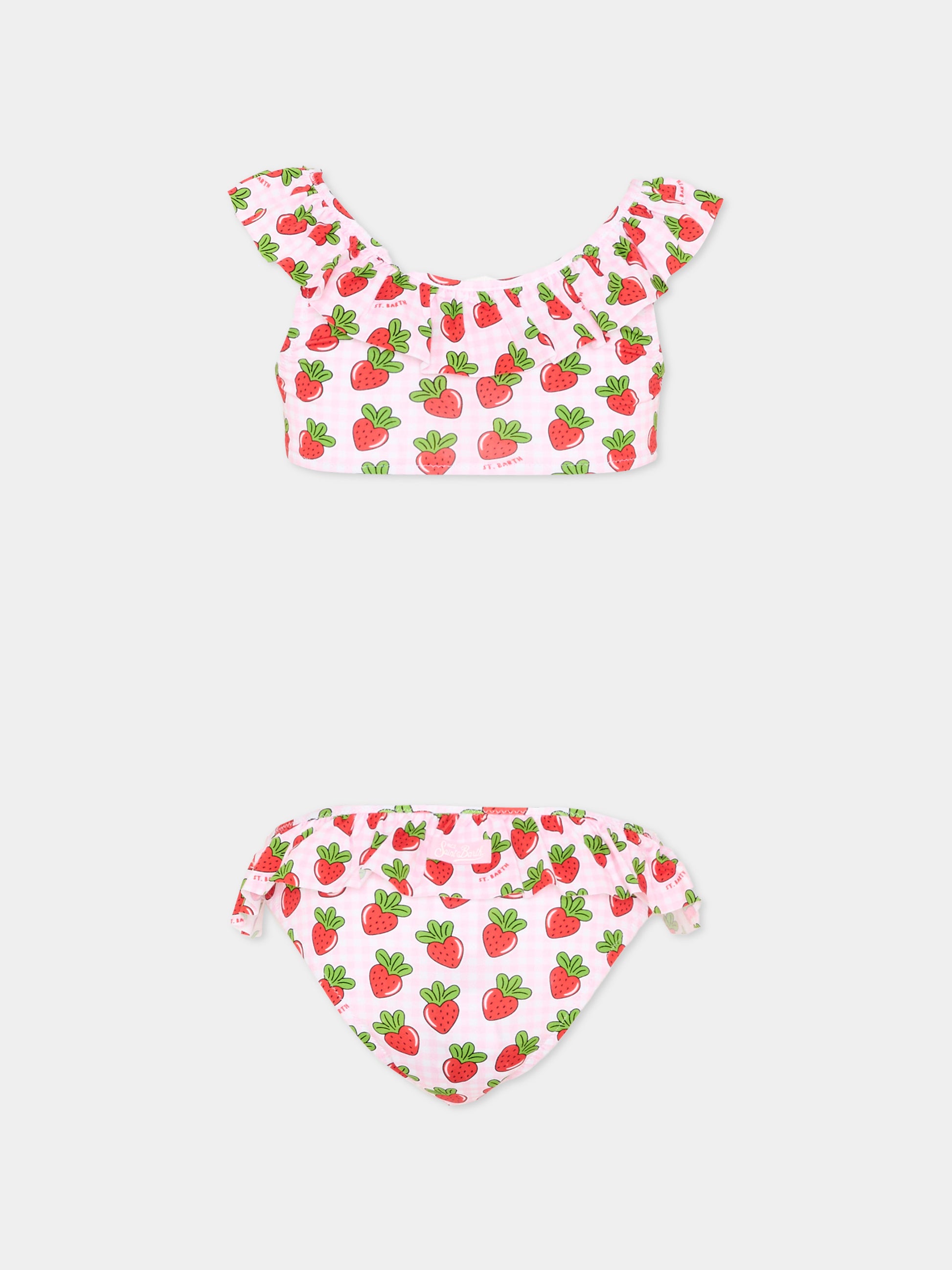 Slip e bikini rosa Bianca per bambina,Mc2 Saint Barth,BIAN001 00273L
