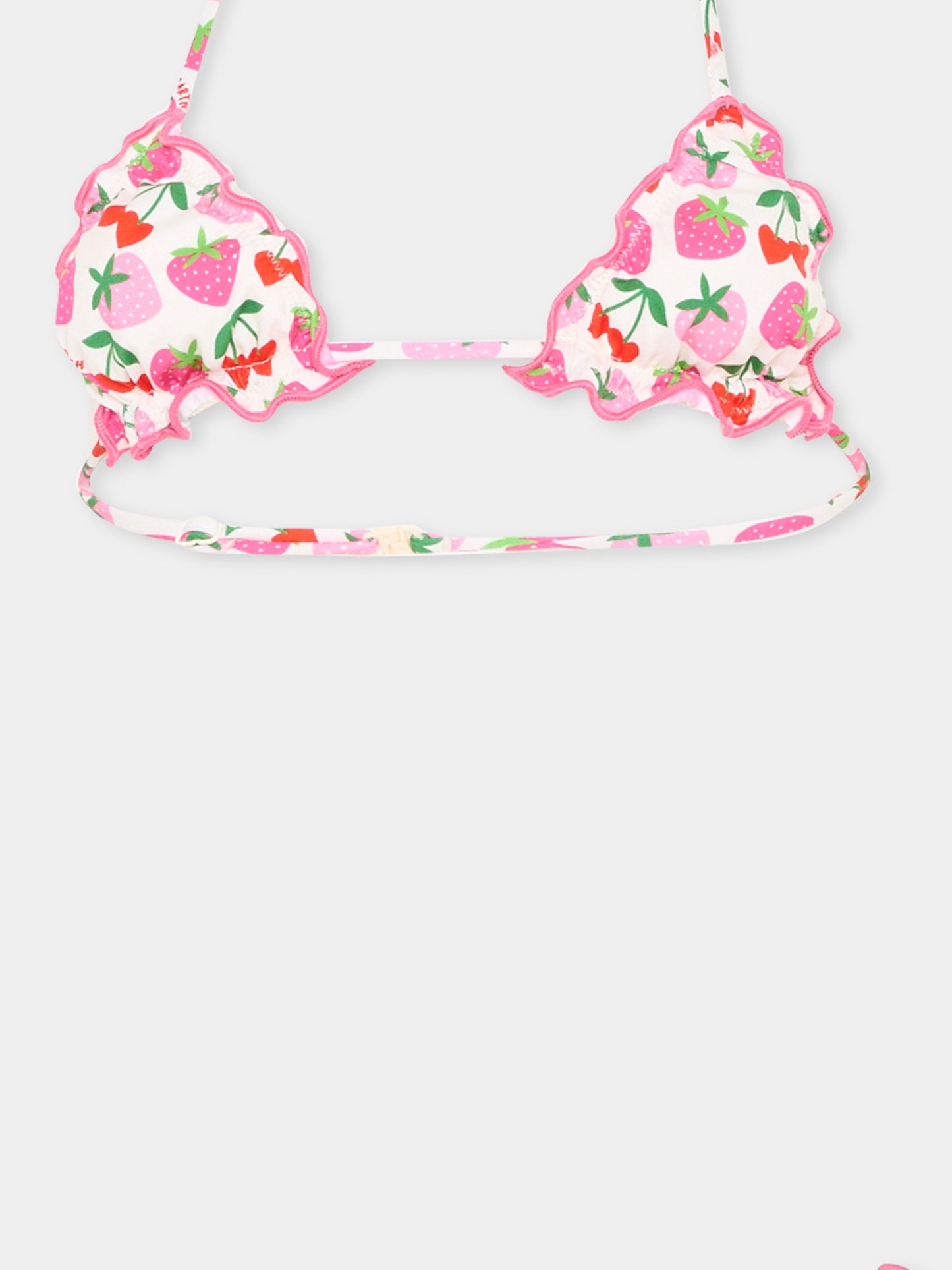 Slip e bikini bianco  cris  per bambina,Mc2 Saint Barth,CRIS001 00516L