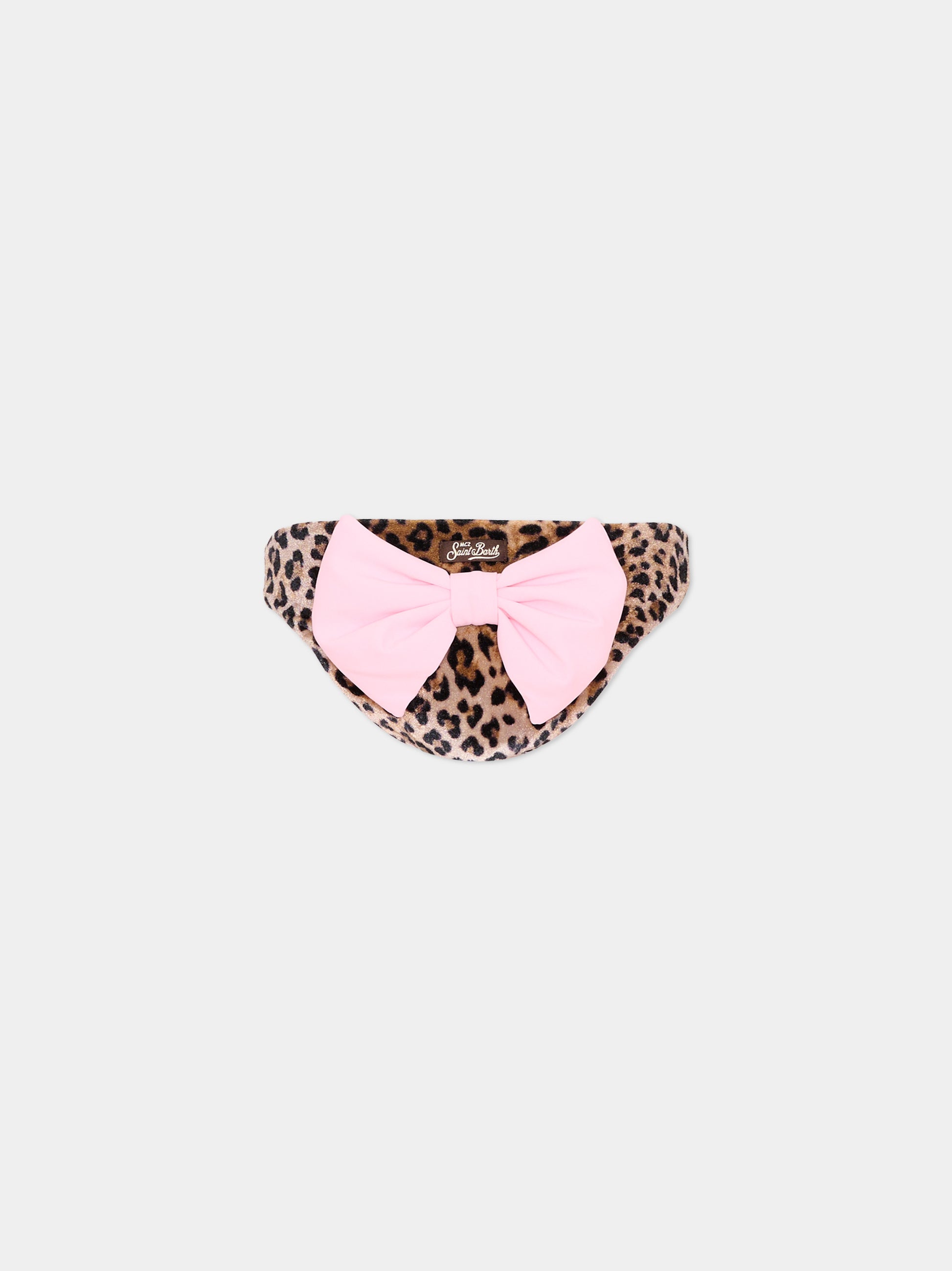 Slip marrone  madame  per bambina,Mc2 Saint Barth,MAD0001 00651L