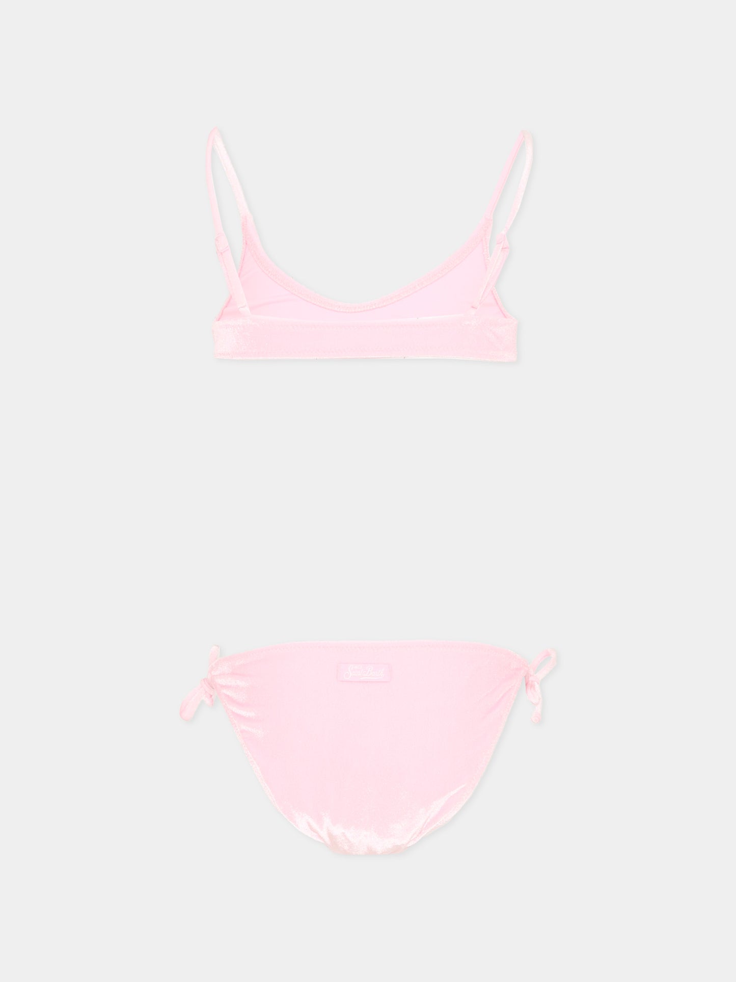 Slip e bikini rosa  Paloma Jr  per bambina,Mc2 Saint Barth,PALO002 00192L