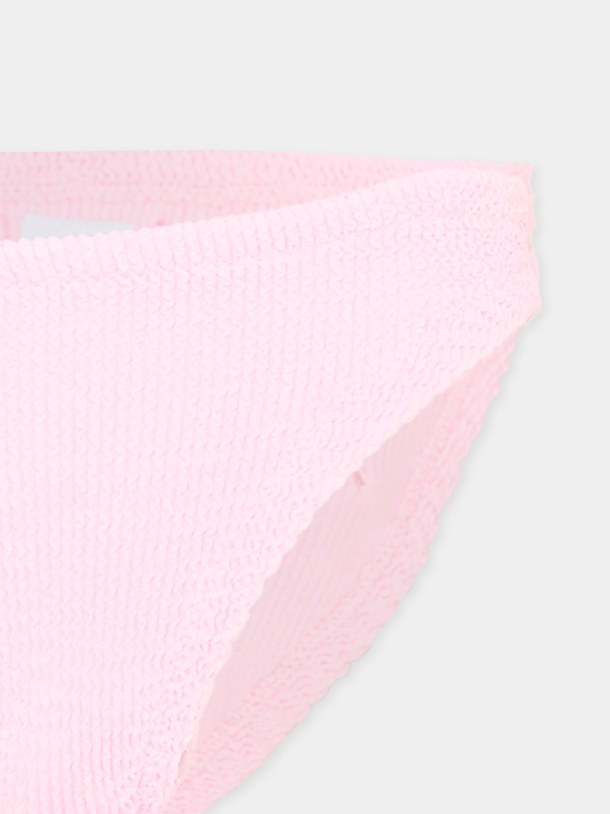 Slip bikini rosa  madame w  per bambina,Mc2 Saint Barth,MAD0002 02943L