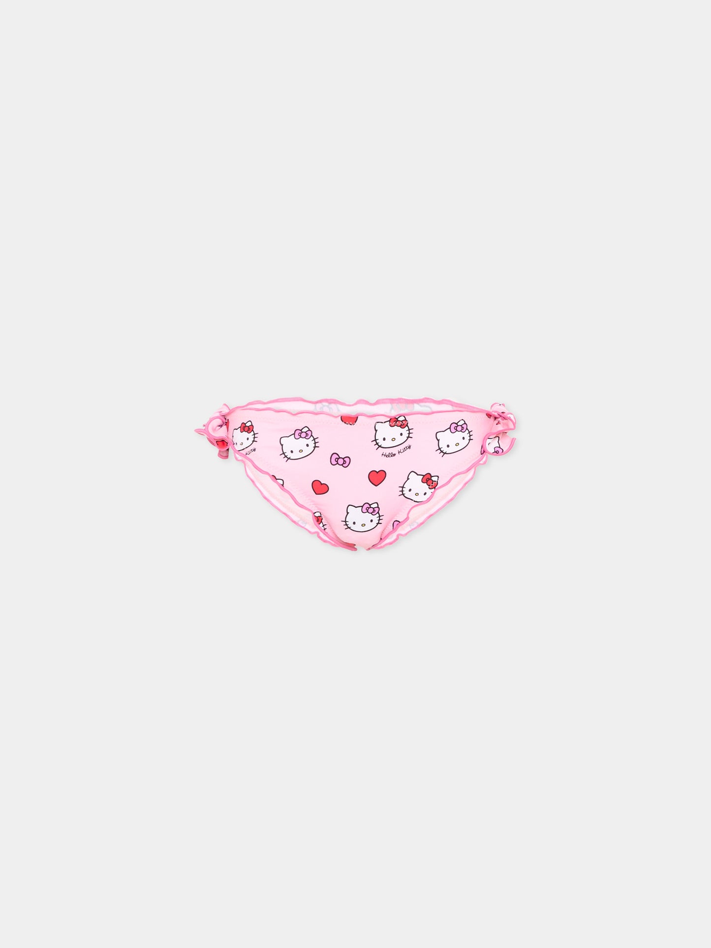 Slip bikini rosa per bambina Hello Kitty,Mc2 Saint Barth,CRIC001 02444L