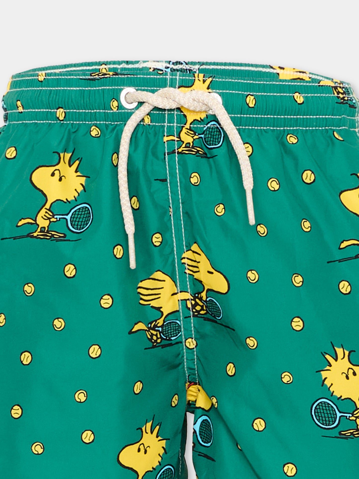 Boxer mare verde Jean Lighting per bambino con Peanuts,Mc2 Saint Barth,JEA0004 01072L