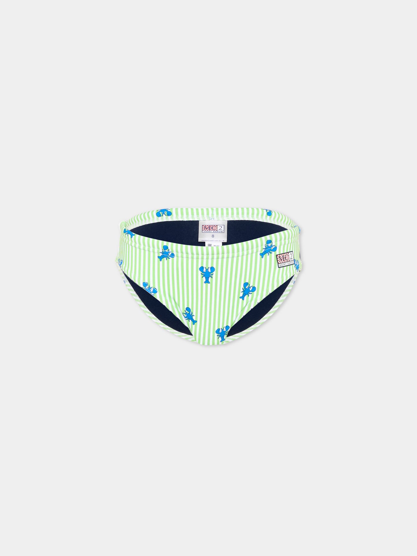 Slip mare verde Billy per bambino,Mc2 Saint Barth,BIL0001 02105L