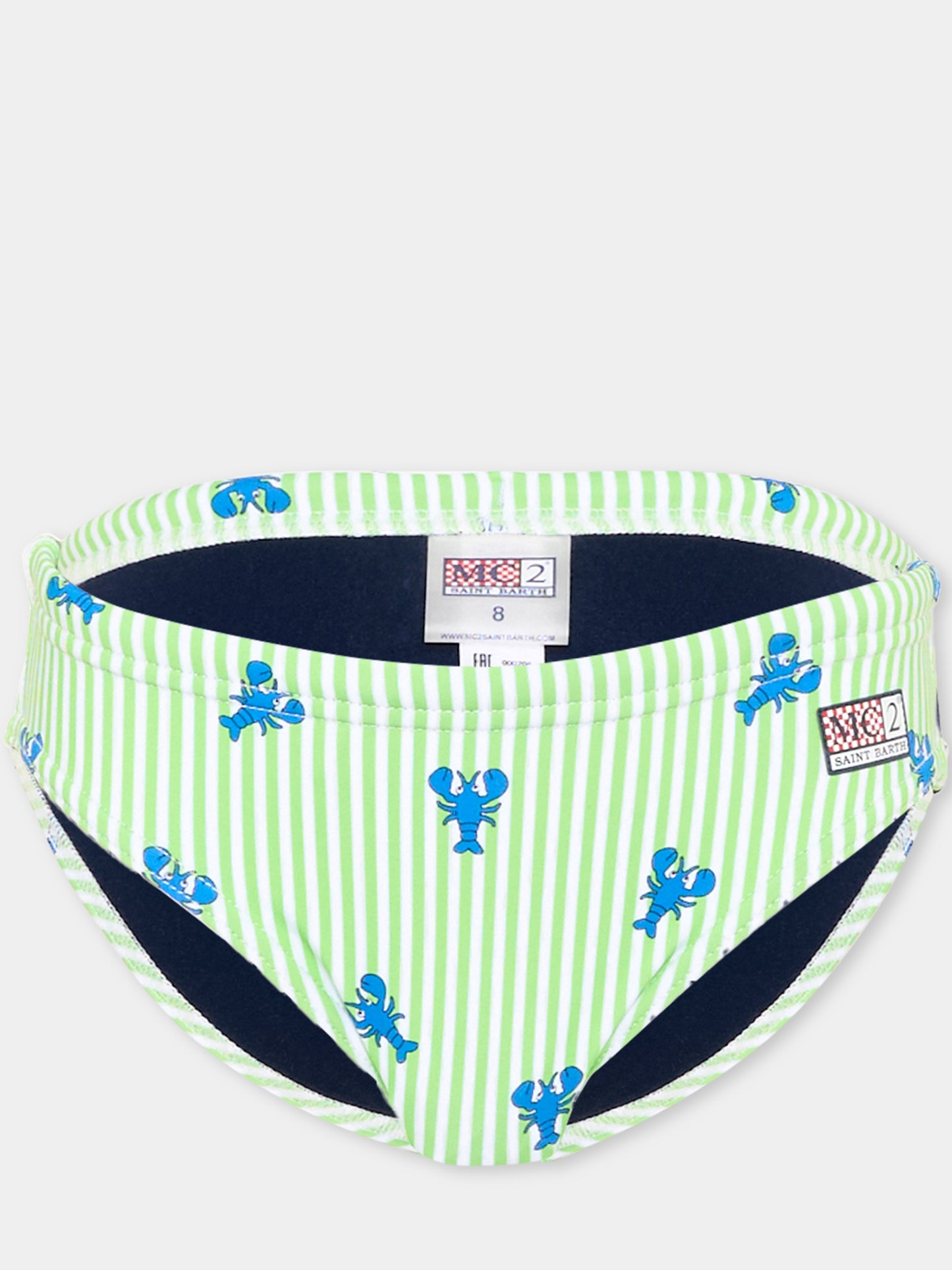 Slip mare verde Billy per bambino,Mc2 Saint Barth,BIL0001 02105L