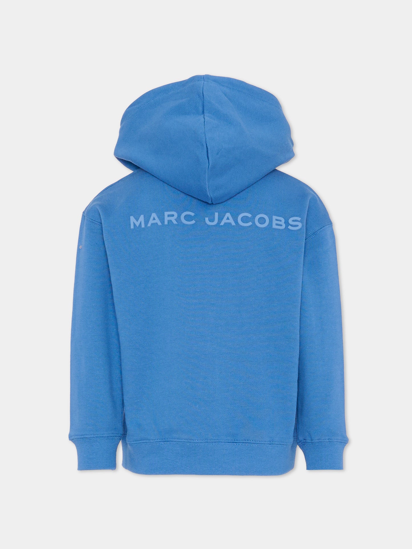 Felpa blu per bambino con logo,Marc Jacobs,W60321 820