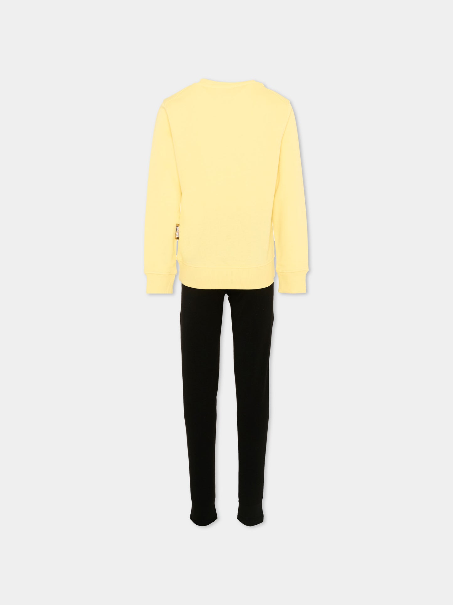 Completo sportivo multicolor per bambina con logo,Just Cavalli Kids,JGP26011CF POPCORN