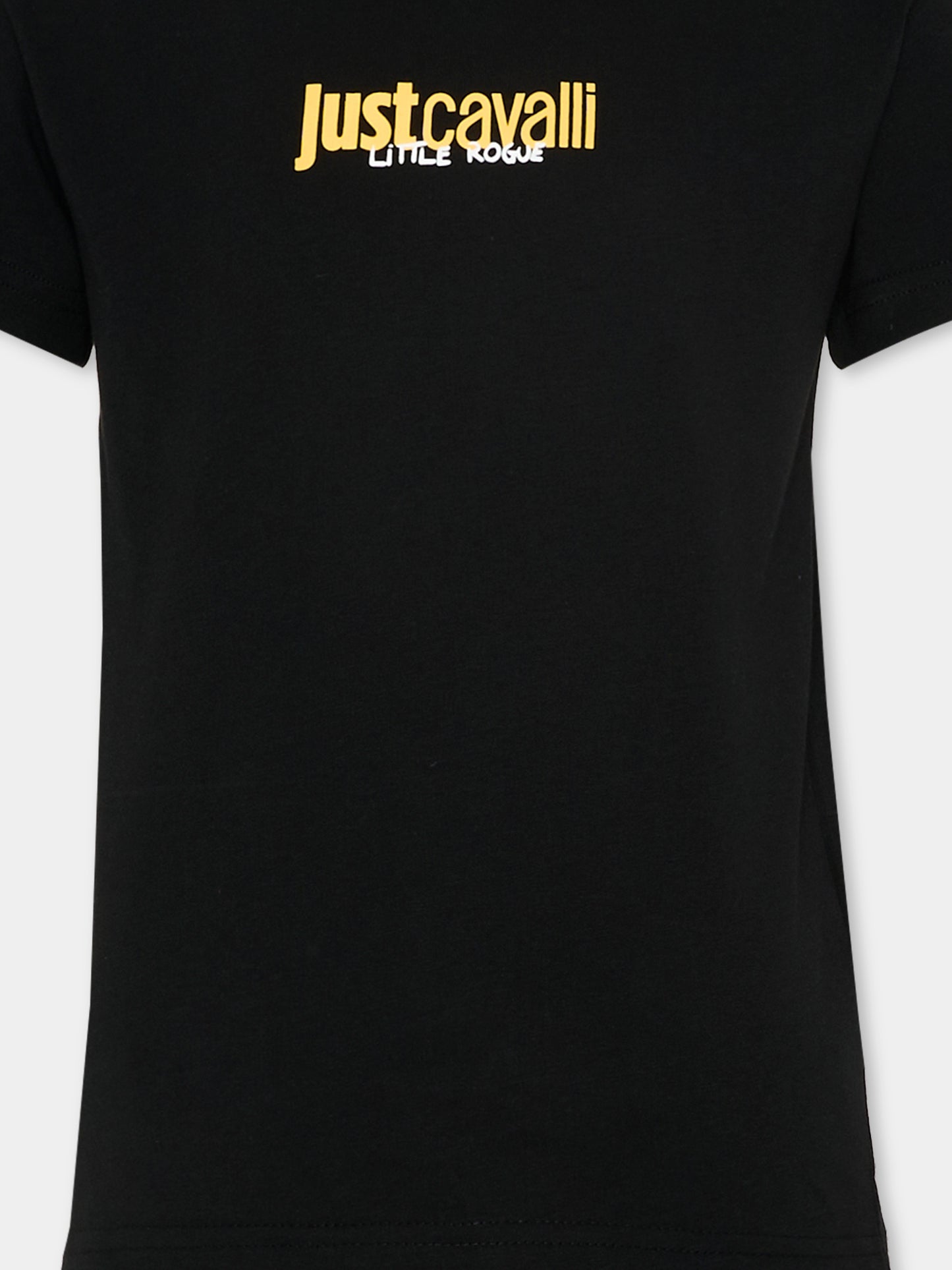 Completo sportivo nero per bambino con logo,Just Cavalli Kids,JIP26044CJ BLACK