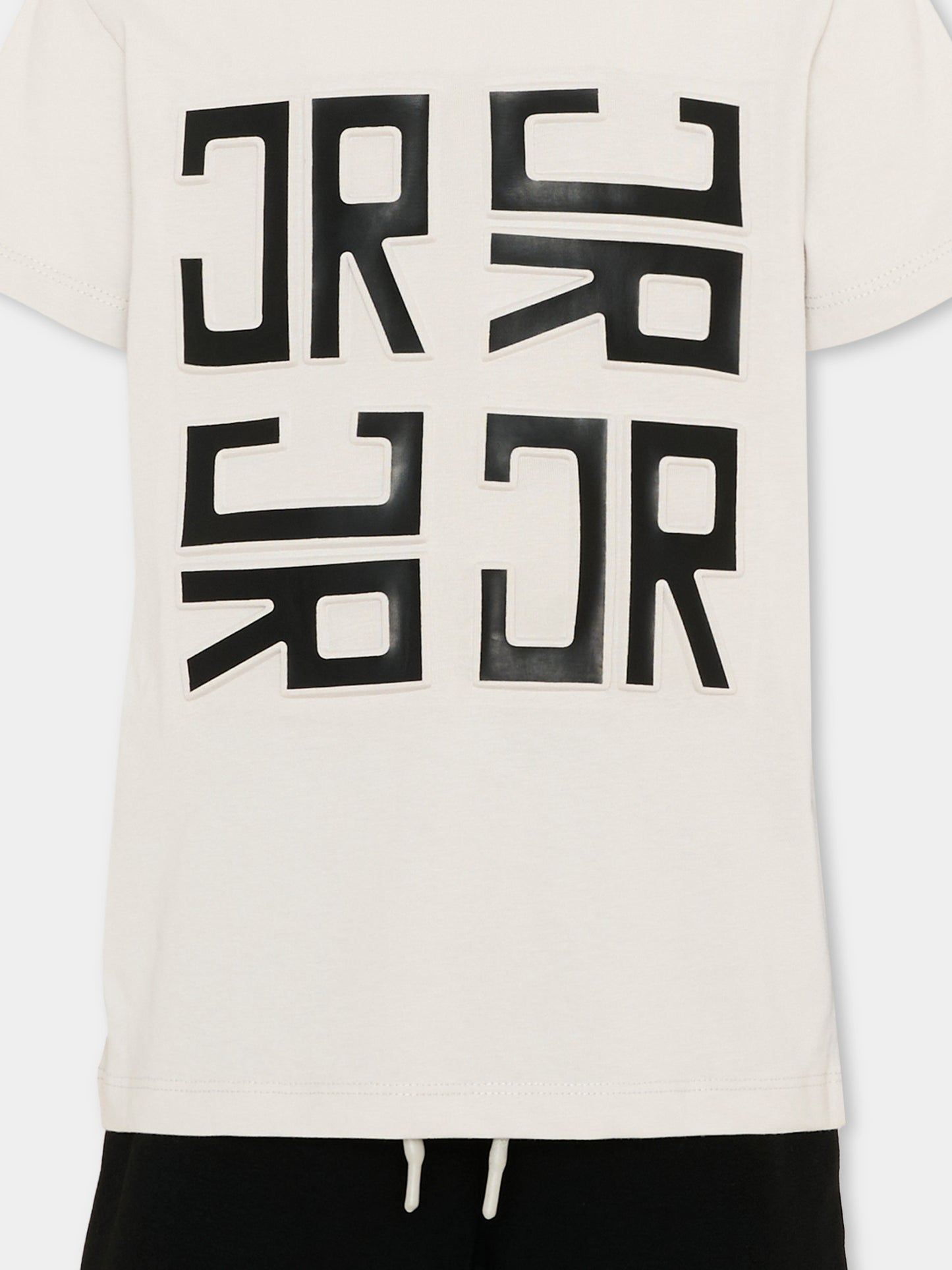 Completo sportivo grigio per bambino con logo,Richmond,RBP26007CJ BLUE VAPOR