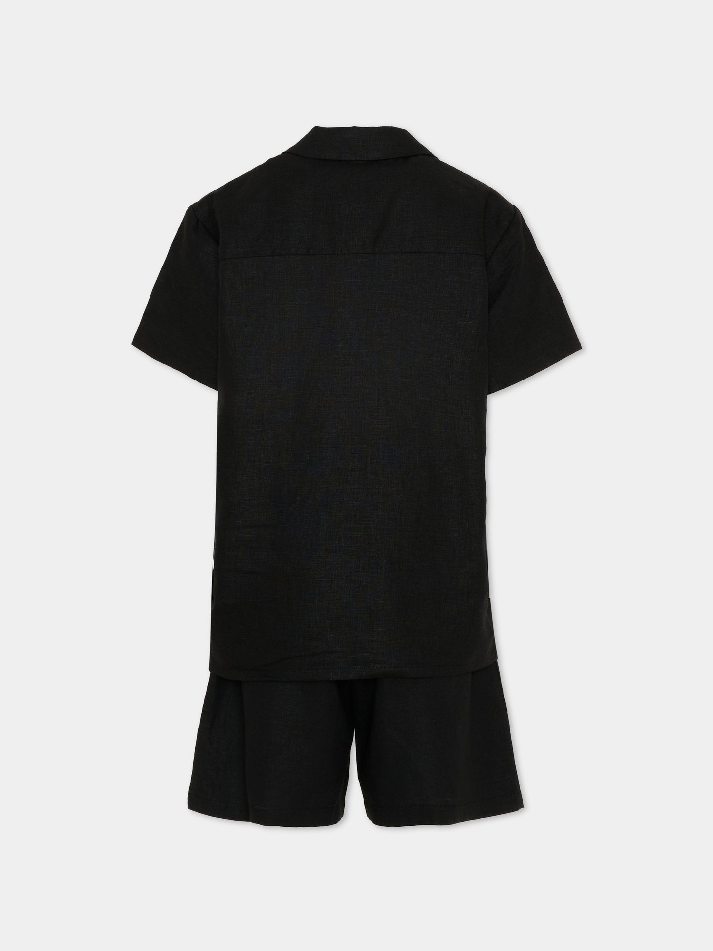 Completo elegante nero per bambino,Richmond,RBP26213CL BLACK