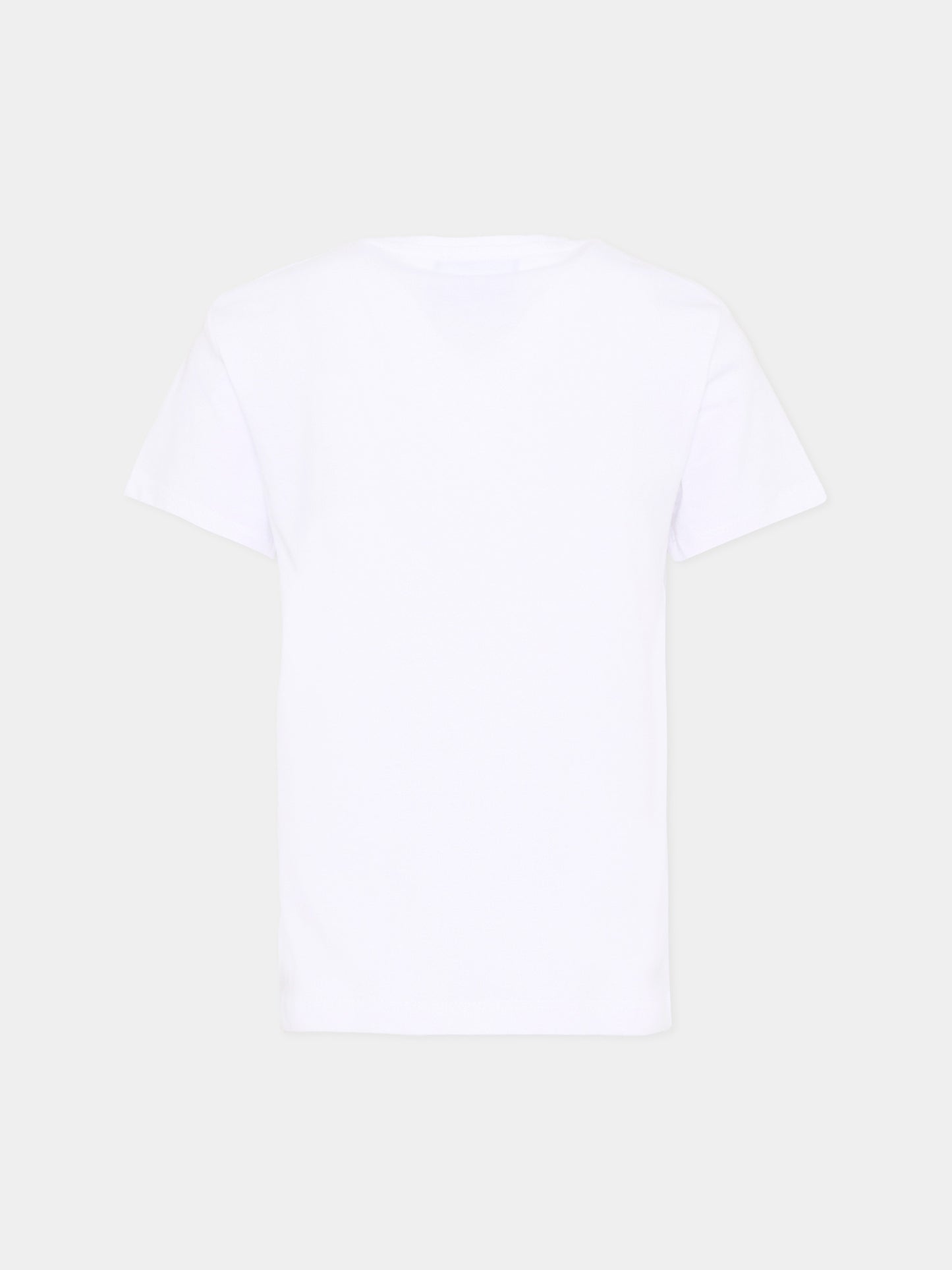 T-Shirt bianca per bambina con logo,Richmond,RGP26017TS WHITE